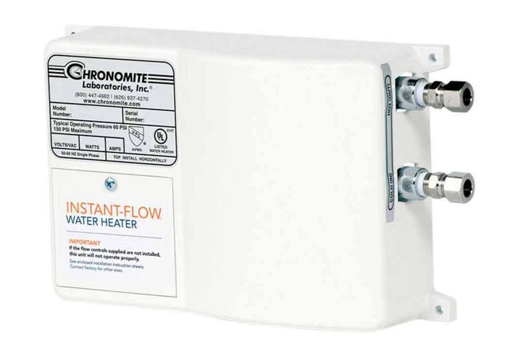 Chronomite SR30/240 Htr 240Volt 30Amp InstantFlow Tankless Water