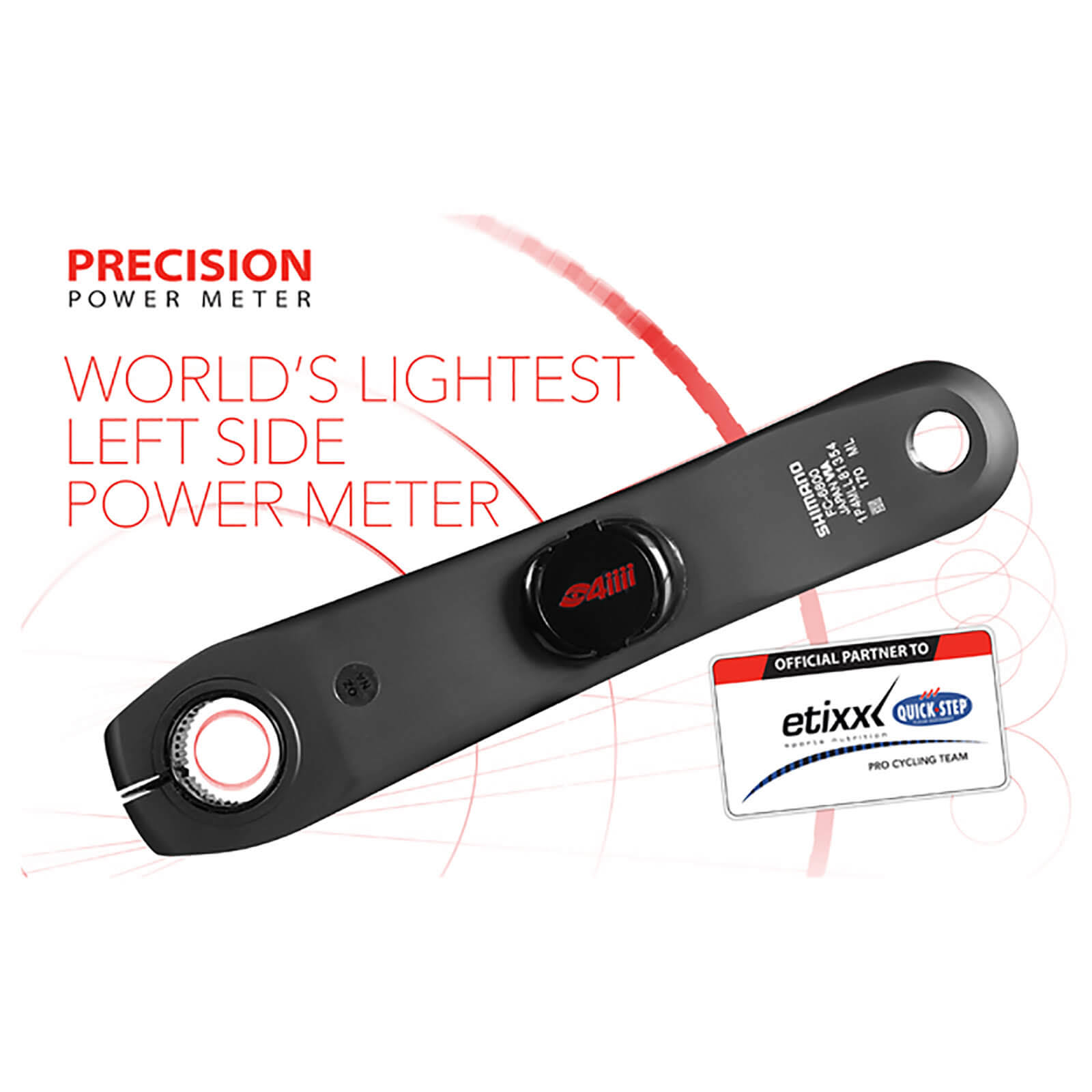 4iiii Precision Power Meter Ultegra 6800 Left Crank 172.5mm dersya