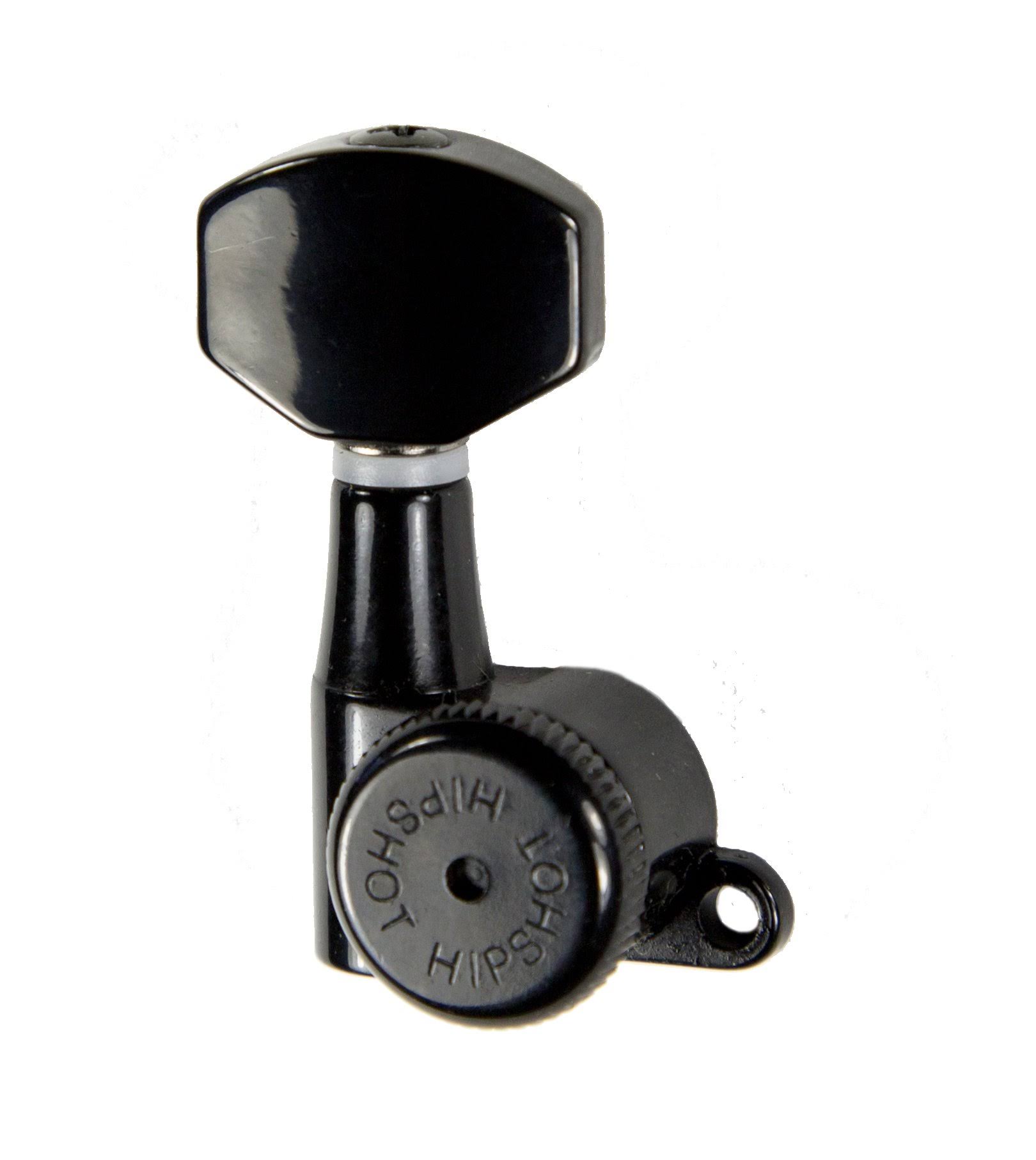 Hipshot GripLock 6 Inline Enclosed NonStaggered Post Locking Tuners