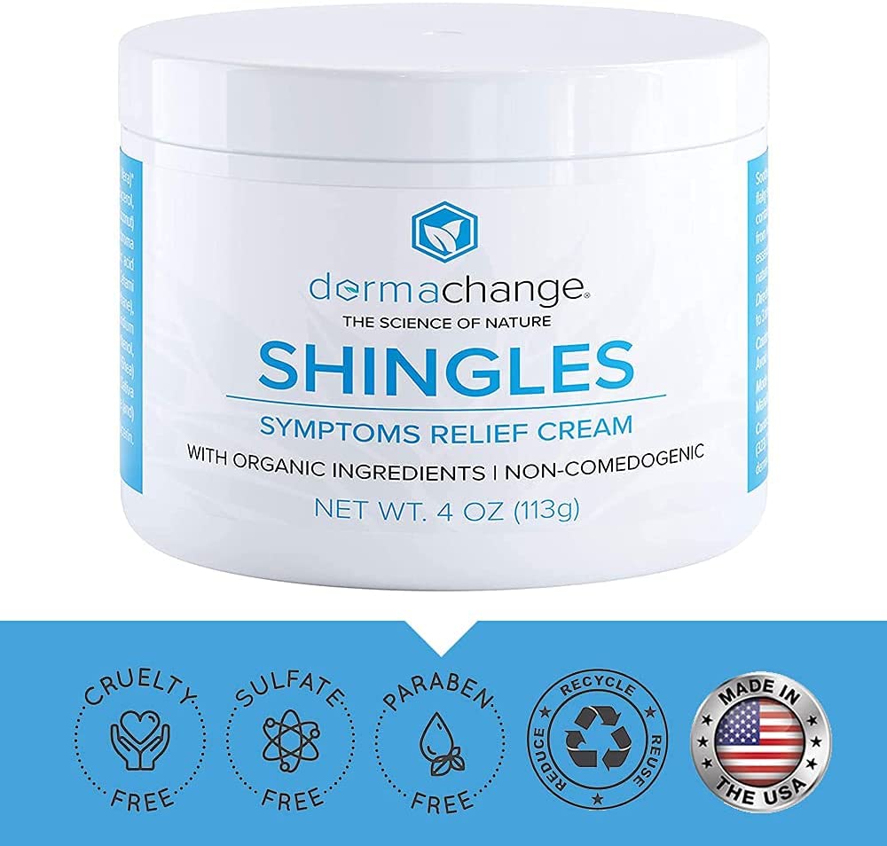 Natural Shingles Treatment and Relief Cream with Manuka Honey