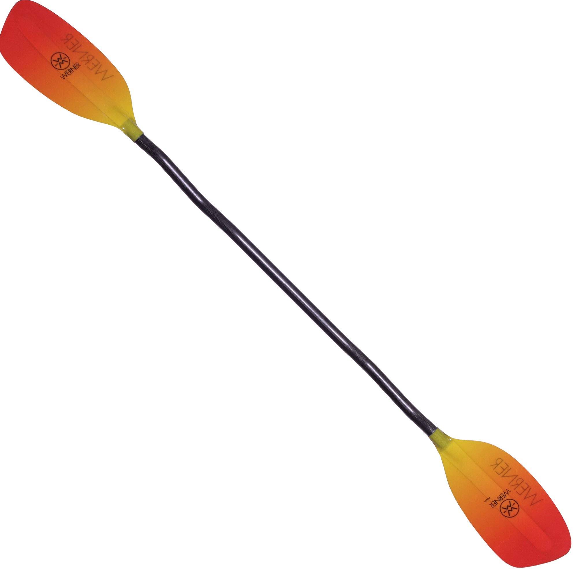 🔥Werner Player Fiberglass Bent Shaft Whitewater Kayak Paddle dersya