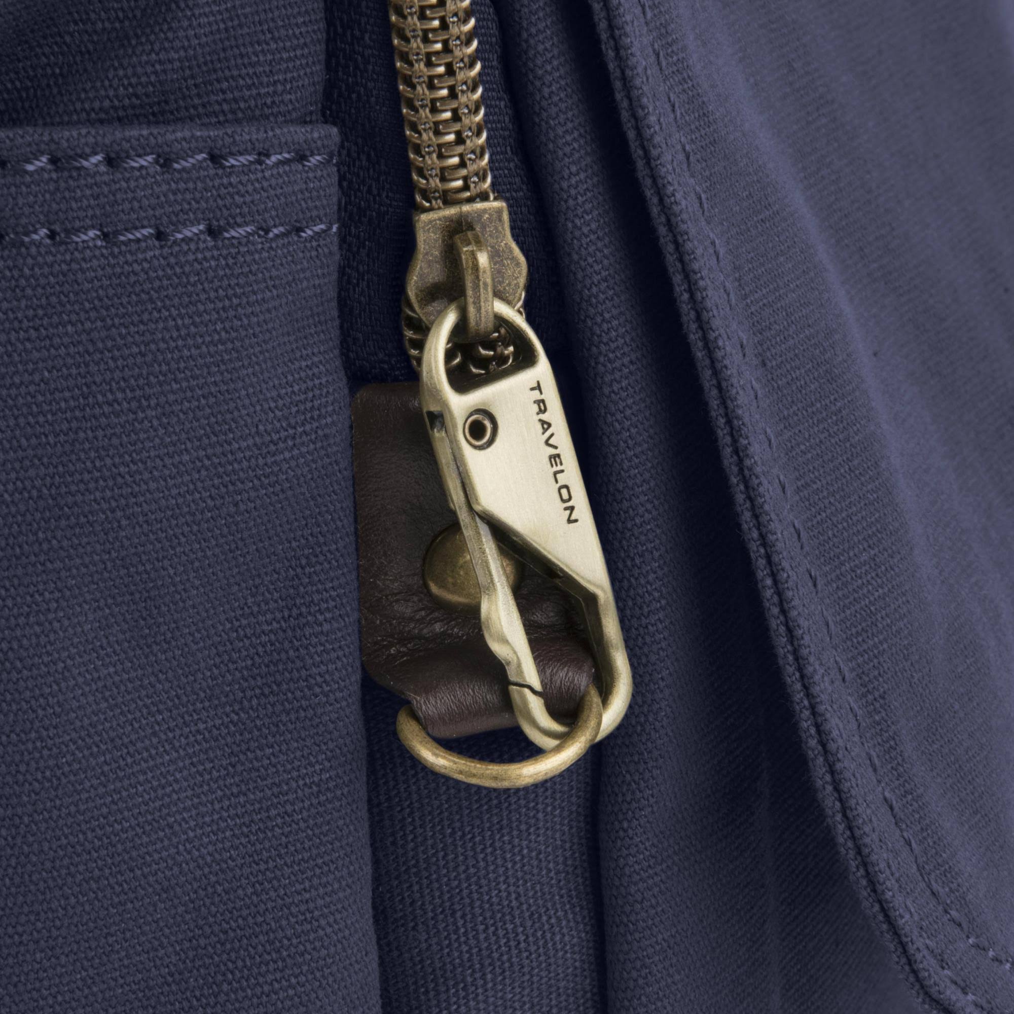 Travelon AntiTheft Courier Tour Bag Stone dersya