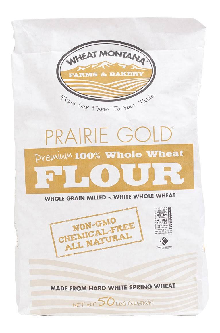 Wheat Montana Gold Flour, Prairie, 50 Pound dersya