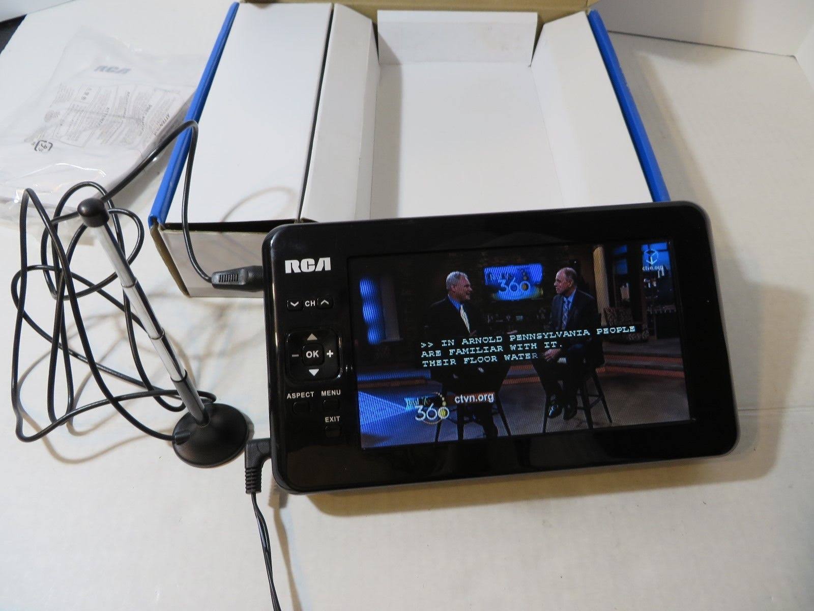 🔥RCA RTV86073 7x22 Widescreen Portable TV dersya