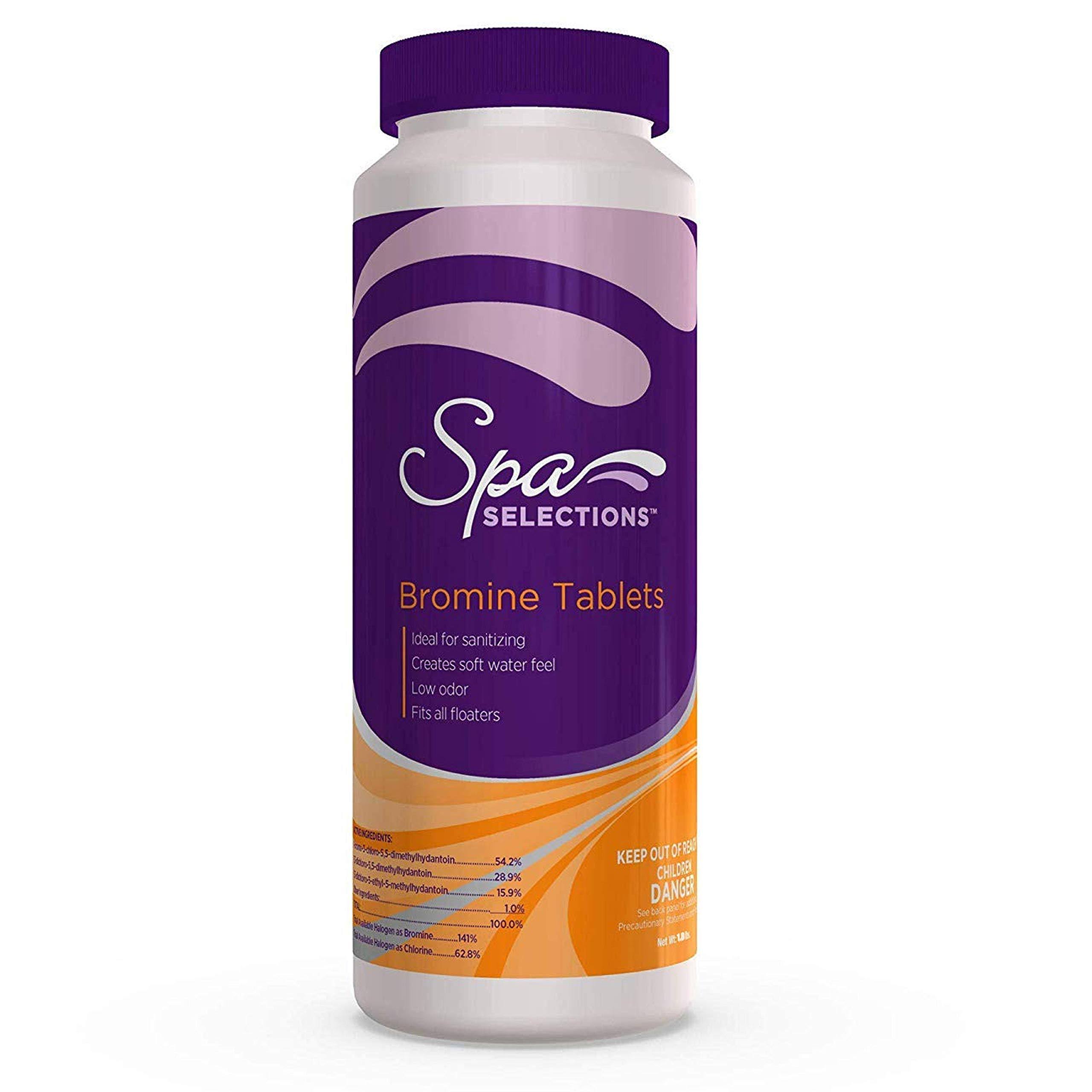 Spa Selections Bromine Tablets for Spas and Hot Tubs 3.6 lbs, White