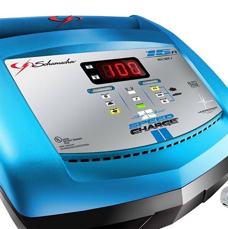 🔥Schumacher Xcs15 SpeedCharge 15 Amp Ship &n Shore Battery Charger dersya