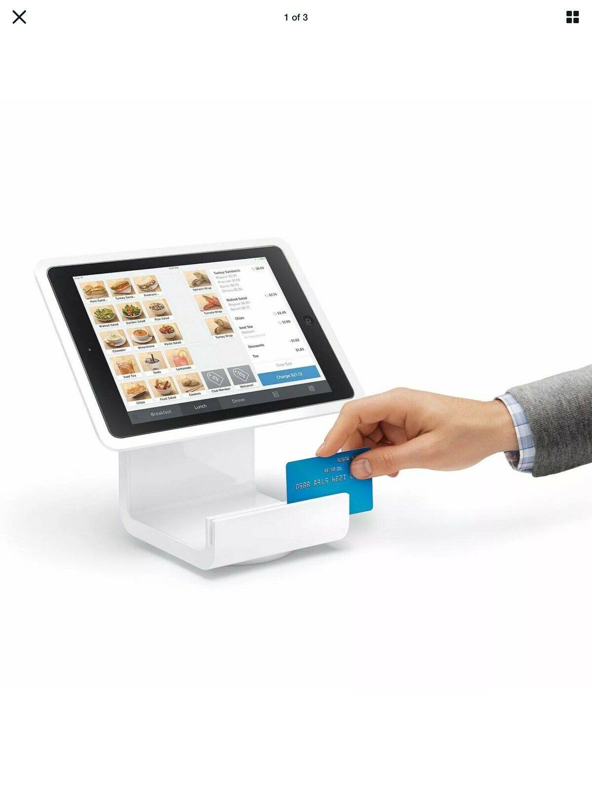 Square Stand for iPad with Contactless and Chip Reader euservizi