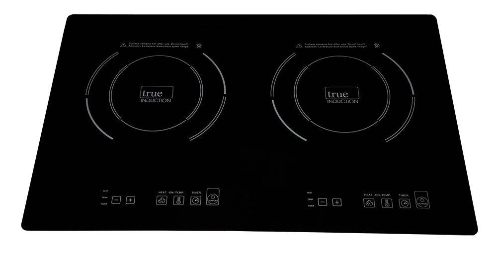 True Induction TI2B Counter Inset Double Burner Induction Cooktop dersya