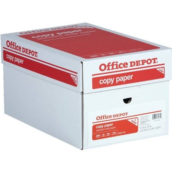 Office Depot Brand Copy u0026 Print Paper, Ledger Paper, 20 lb, 500