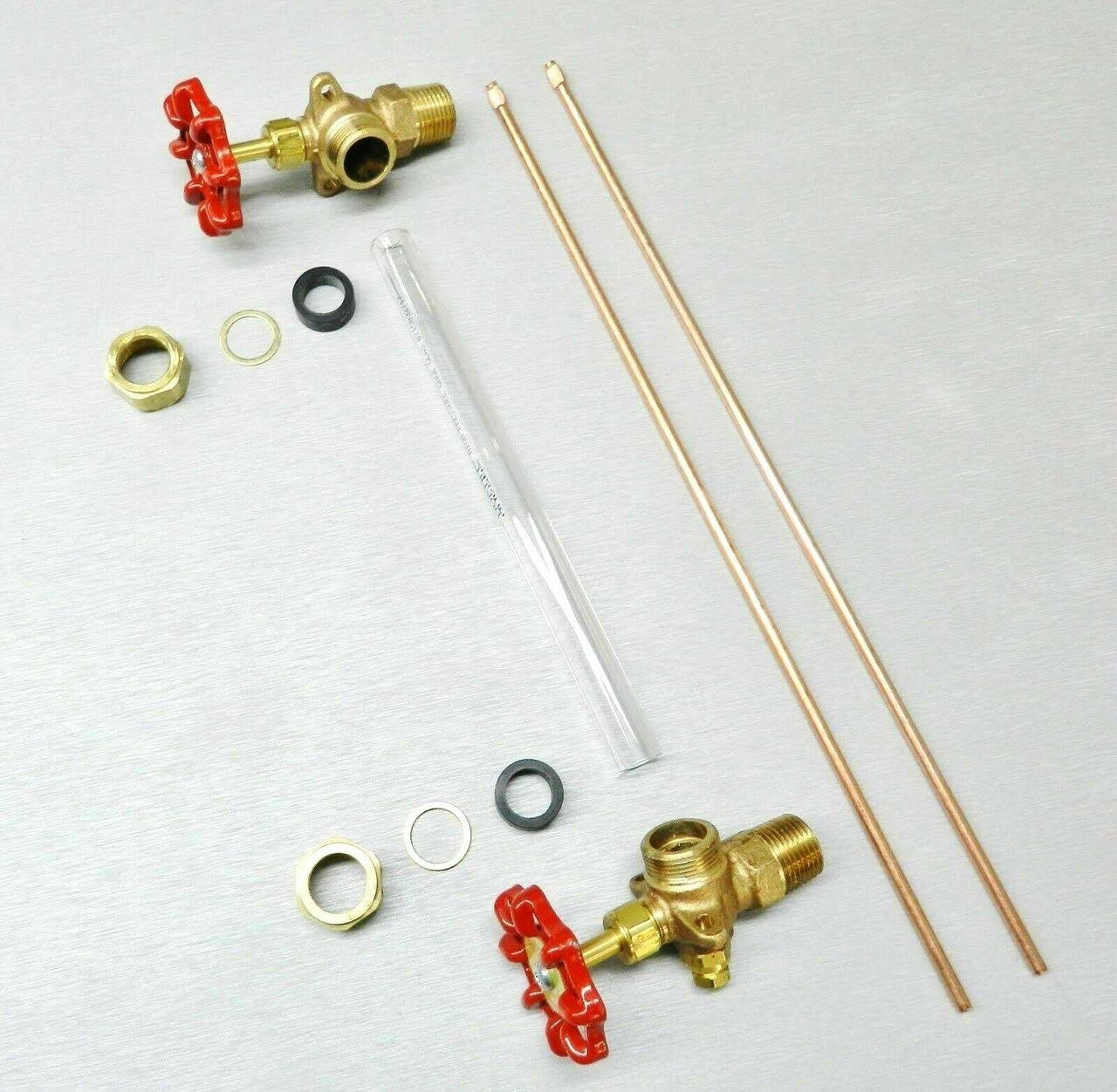 HPJ2S Steamer Sight Glass Water Gauge Valve Assembly for Steamaster