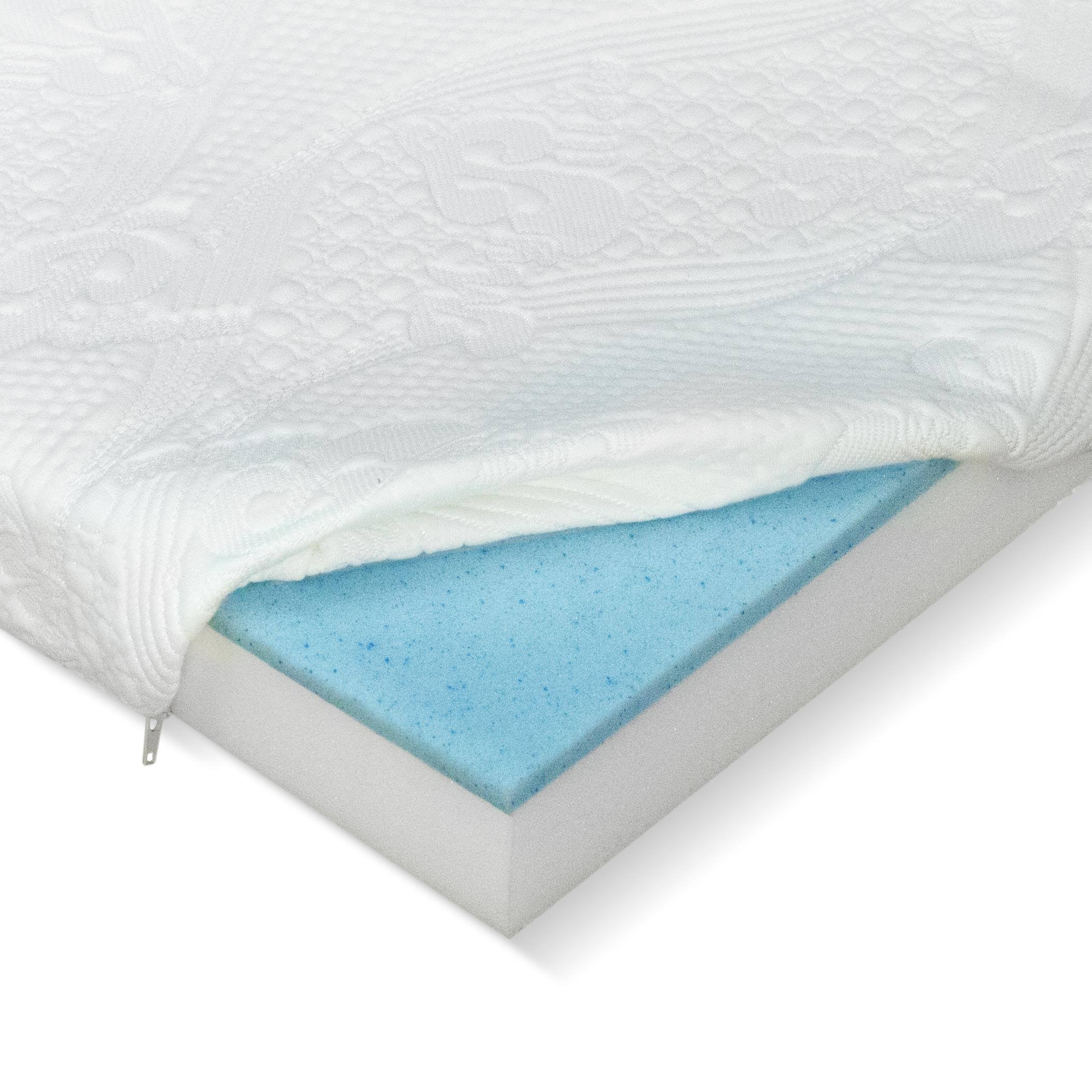 MyPillow 3 in Mattress Topper - White - Queen - dersya 