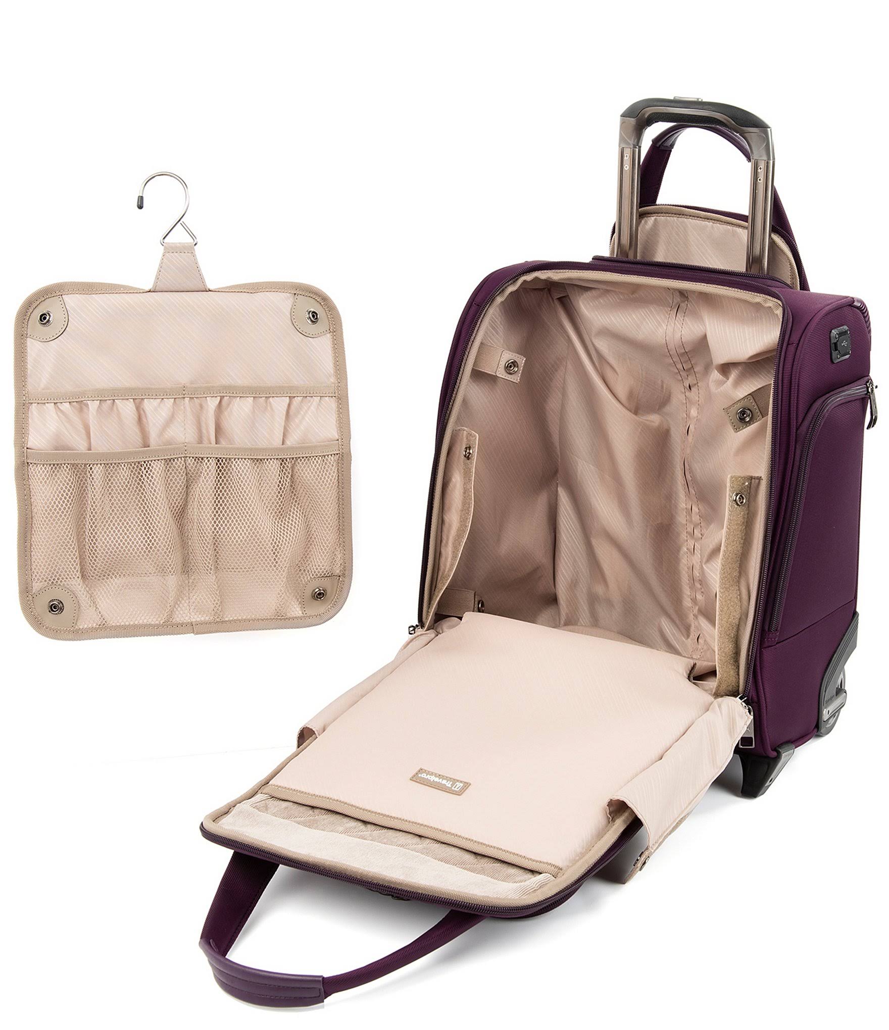 🔥Travelpro Crew Versapack Rolling Underseat CarryOn (titanium Grey