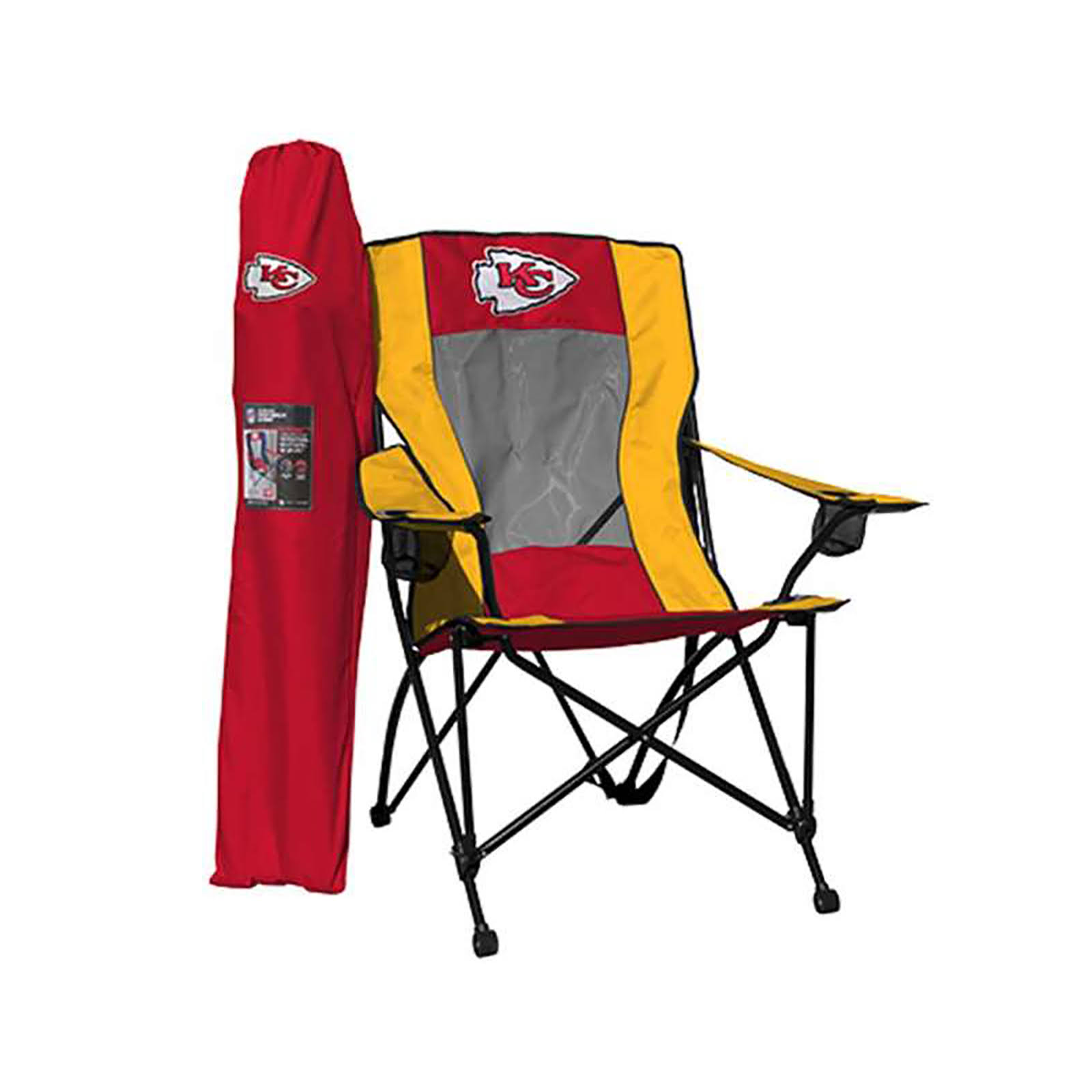 🔥Rawlings Kansas City Chiefs High Back Folding Chair euservizi