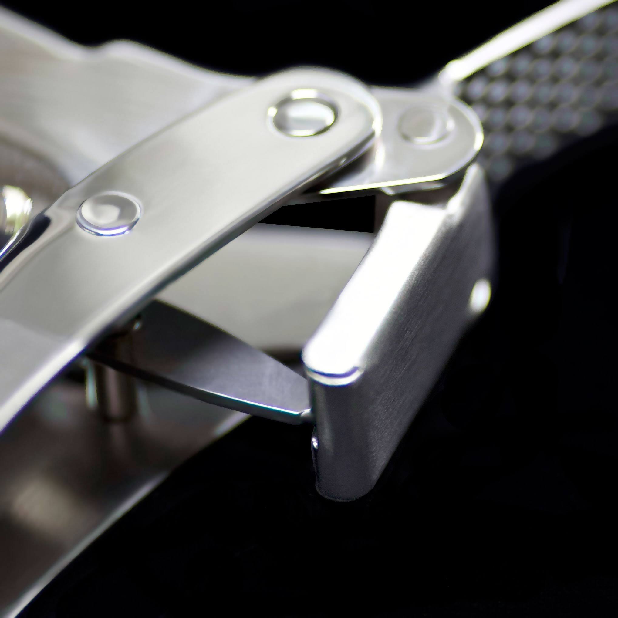 🔥MANNKITCHEN Double Lever Assisted Stainless Steel Garlic Press dersya