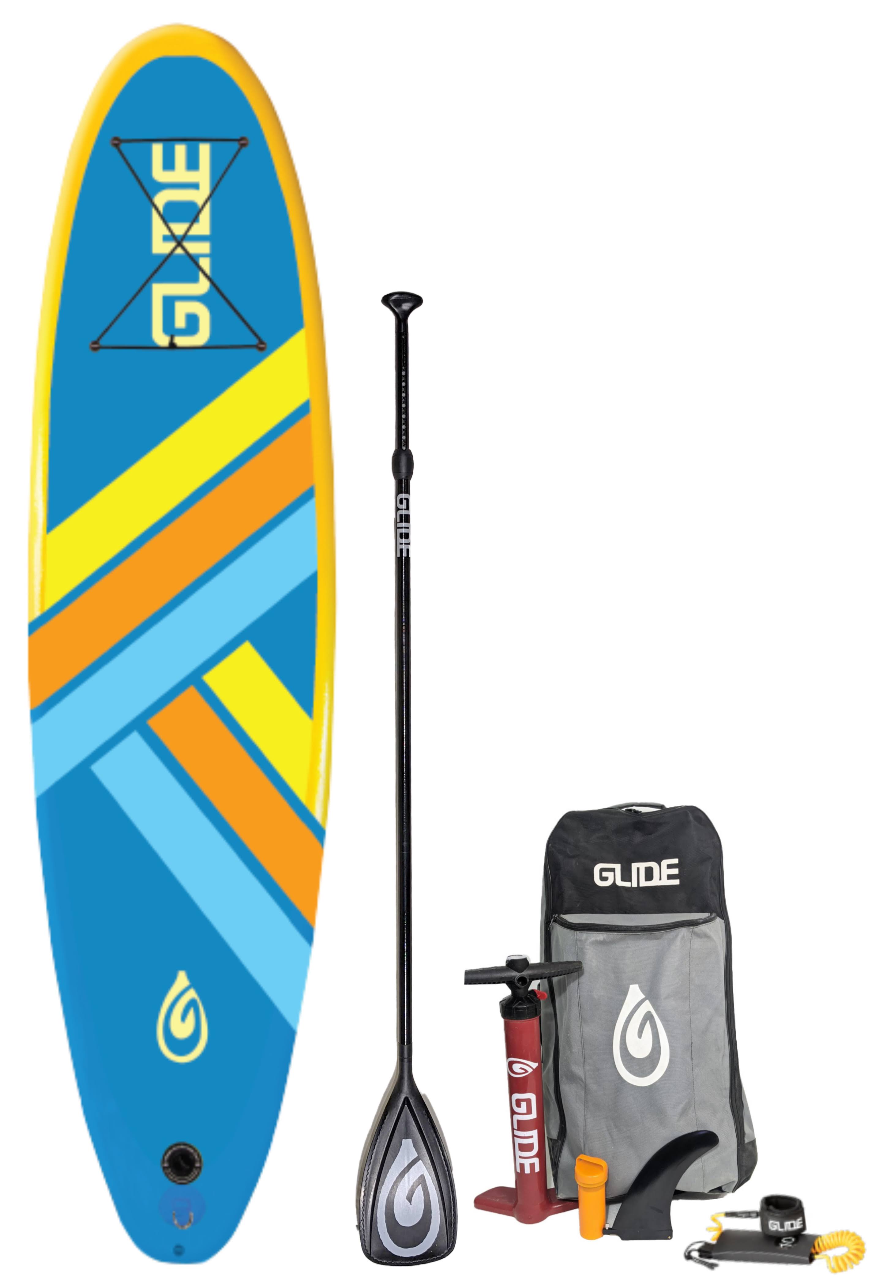 Glide O2 Retro Sup Inflatable Paddleboard - dersya