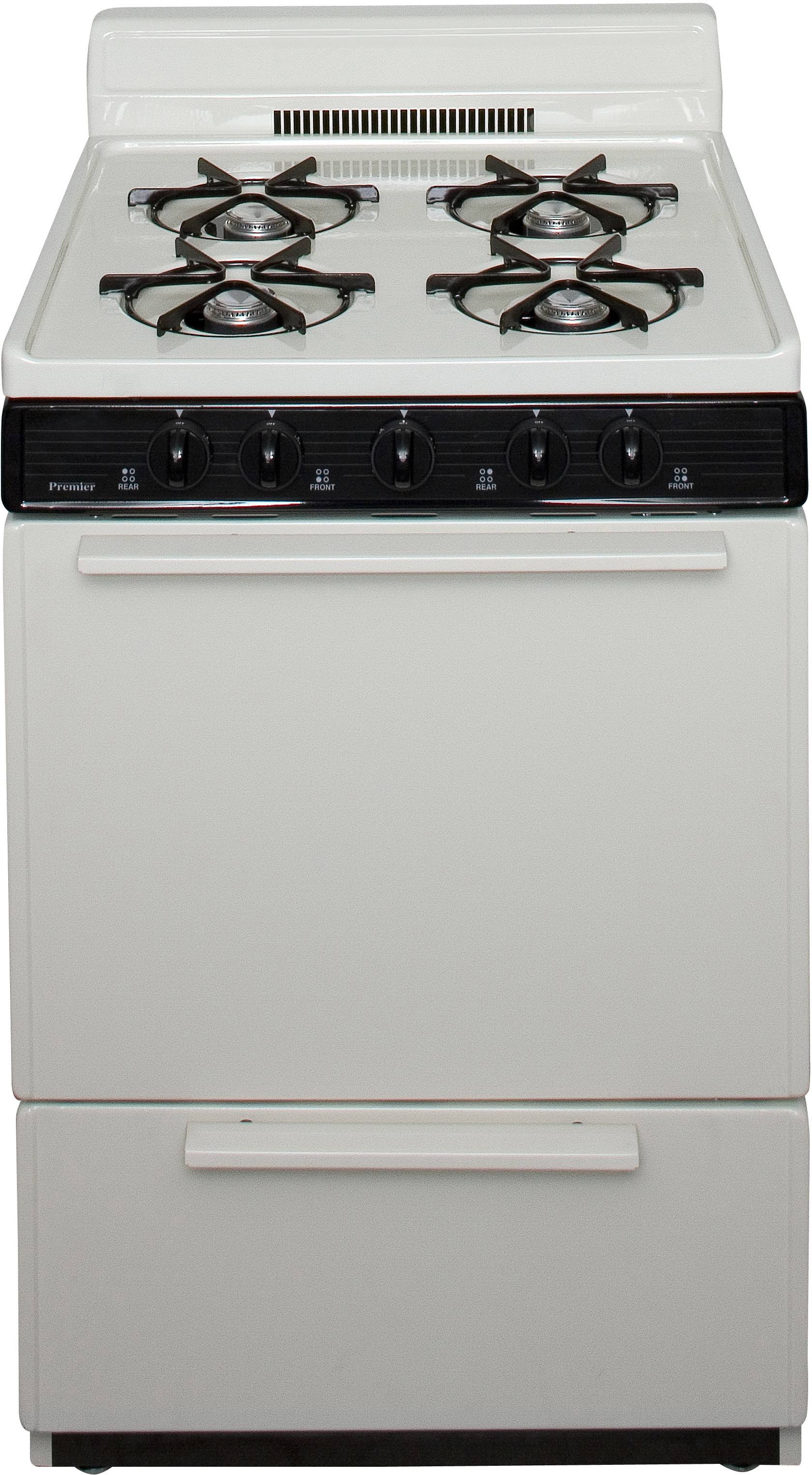 Premier 24 Freestanding GAS Range Bisque R4742902 dersya