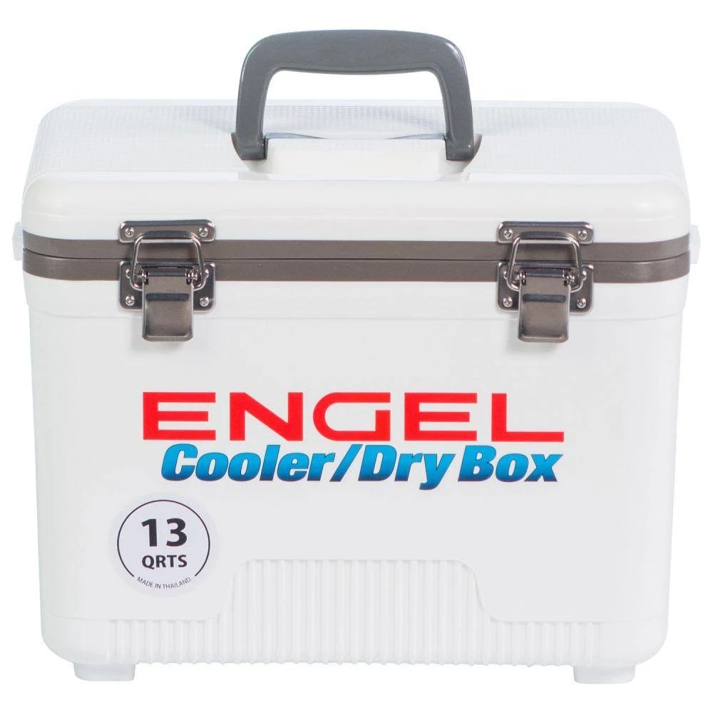 Engel 13 Qt. Cooler/Dry Box White dersya