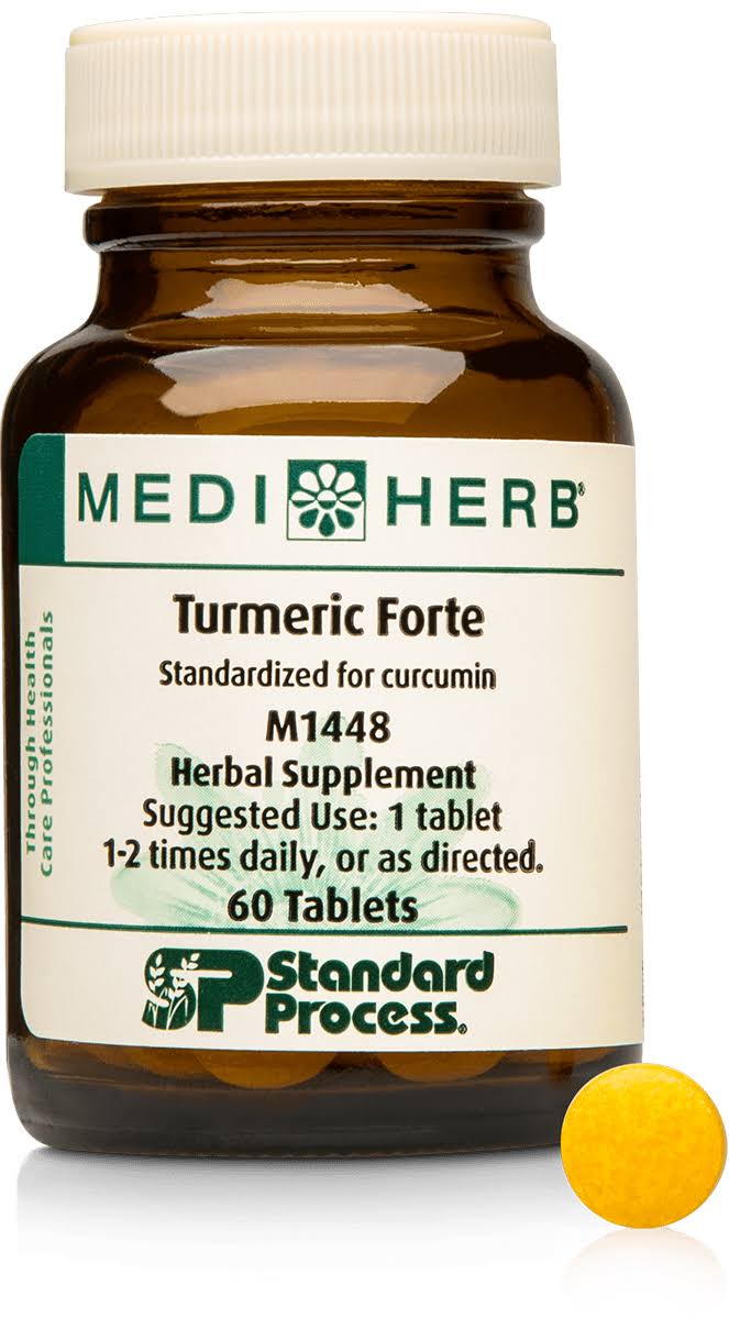 🔥MediHerb Turmeric Forte 60 Tablets dersya