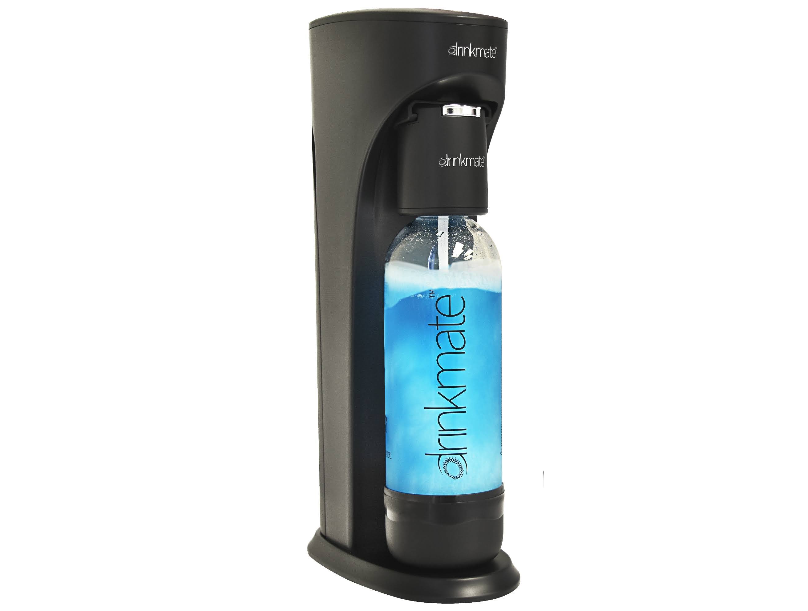 Drinkmate Carbonated Beverage Maker Without CO2 Cylinder (Matte Black