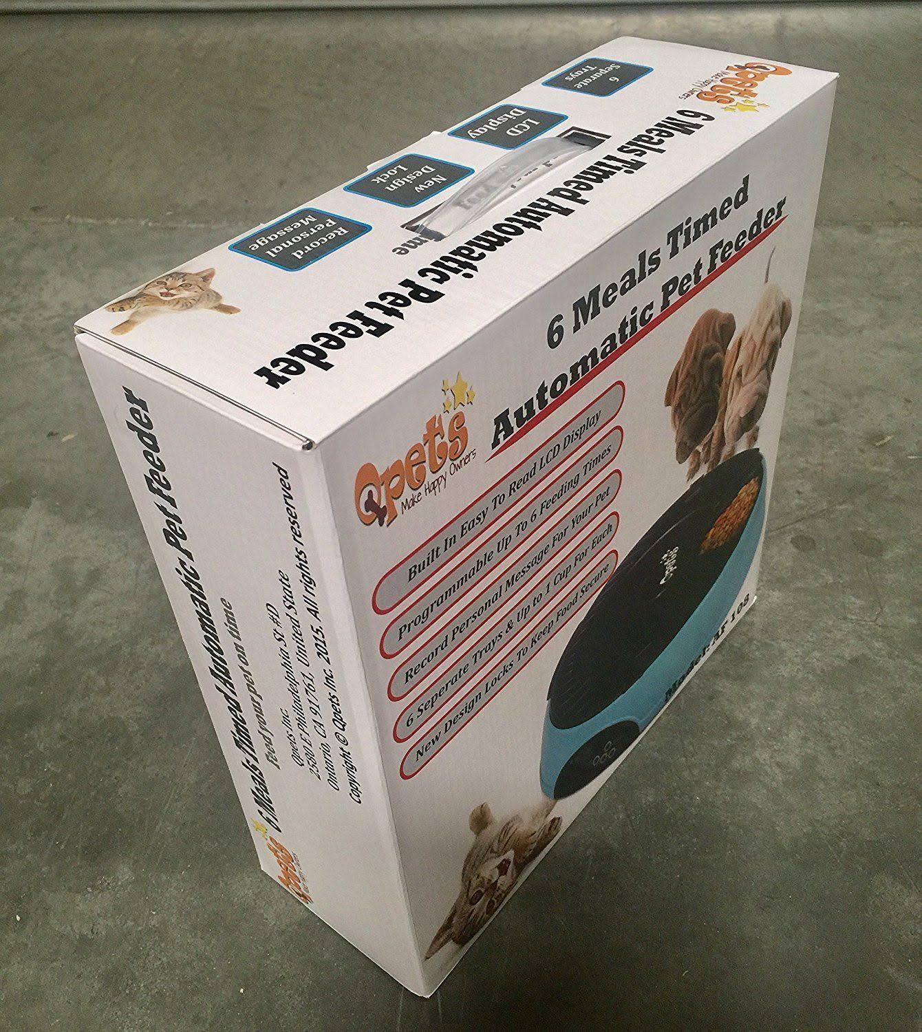 Qpets 6Meal Automatic Pet Feeder dersya