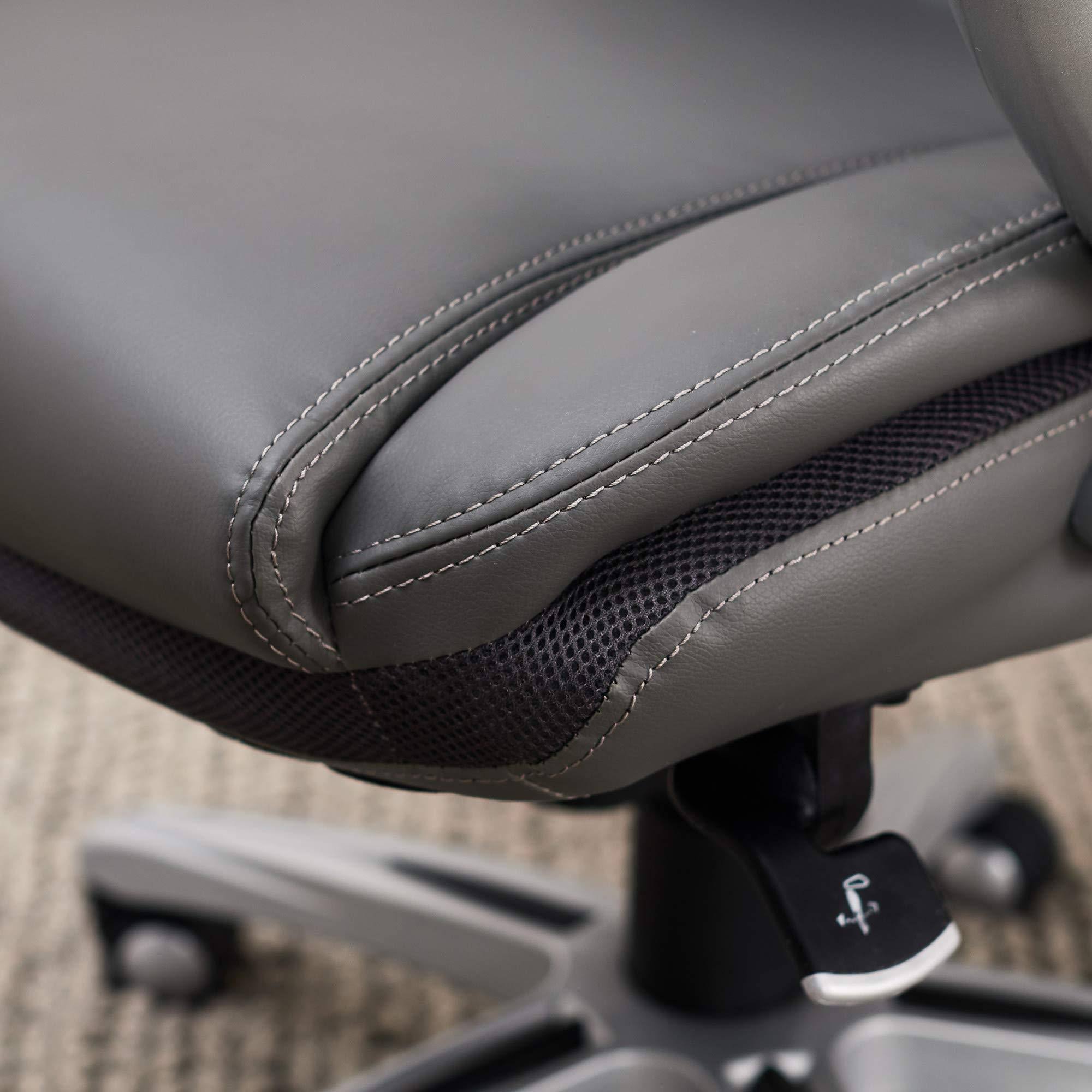 Serta Air Health and Wellness Executive Office Chair High Back Ergonomic for Lum dersya