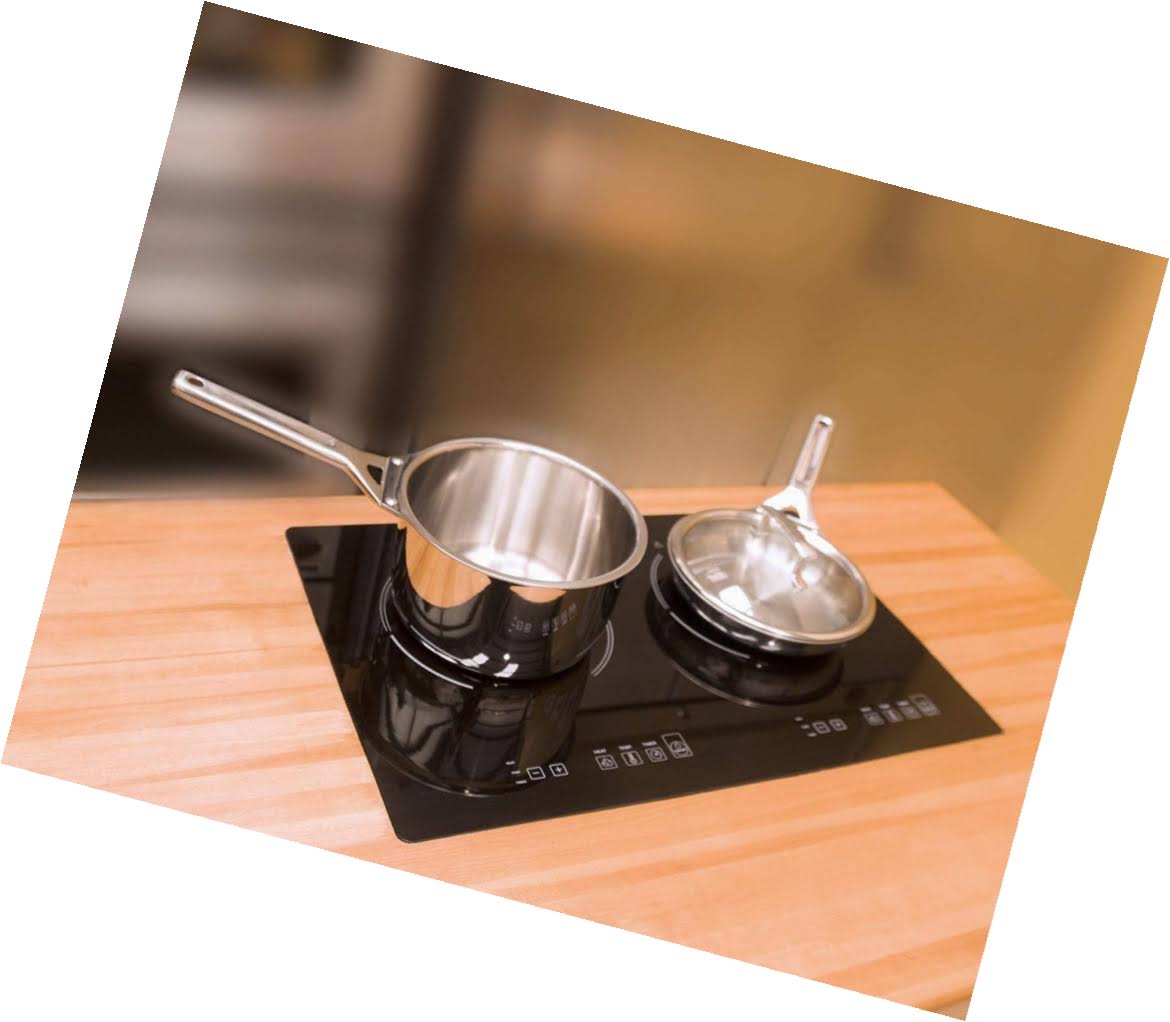 True Induction TI2B Counter Inset Double Burner Induction Cooktop dersya