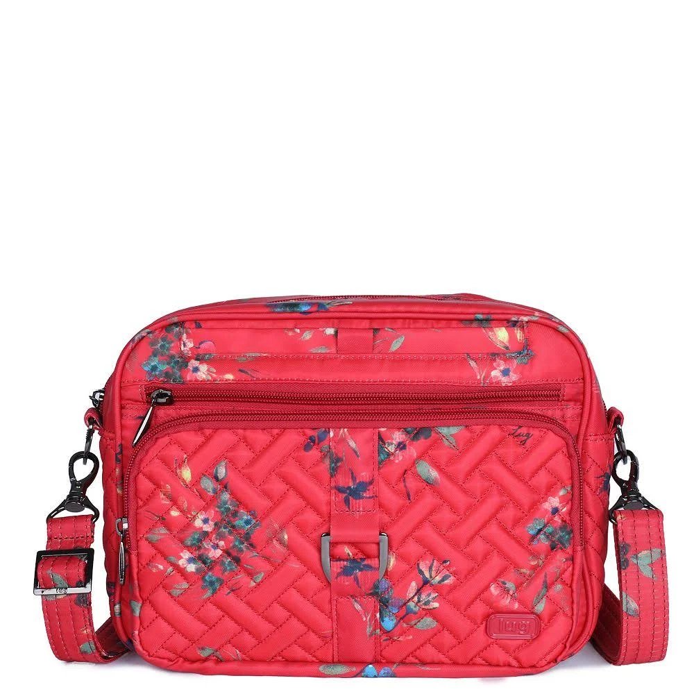 Lug Convertible RFID Crossbody Carousel XL ,Bouquet Red euservizi