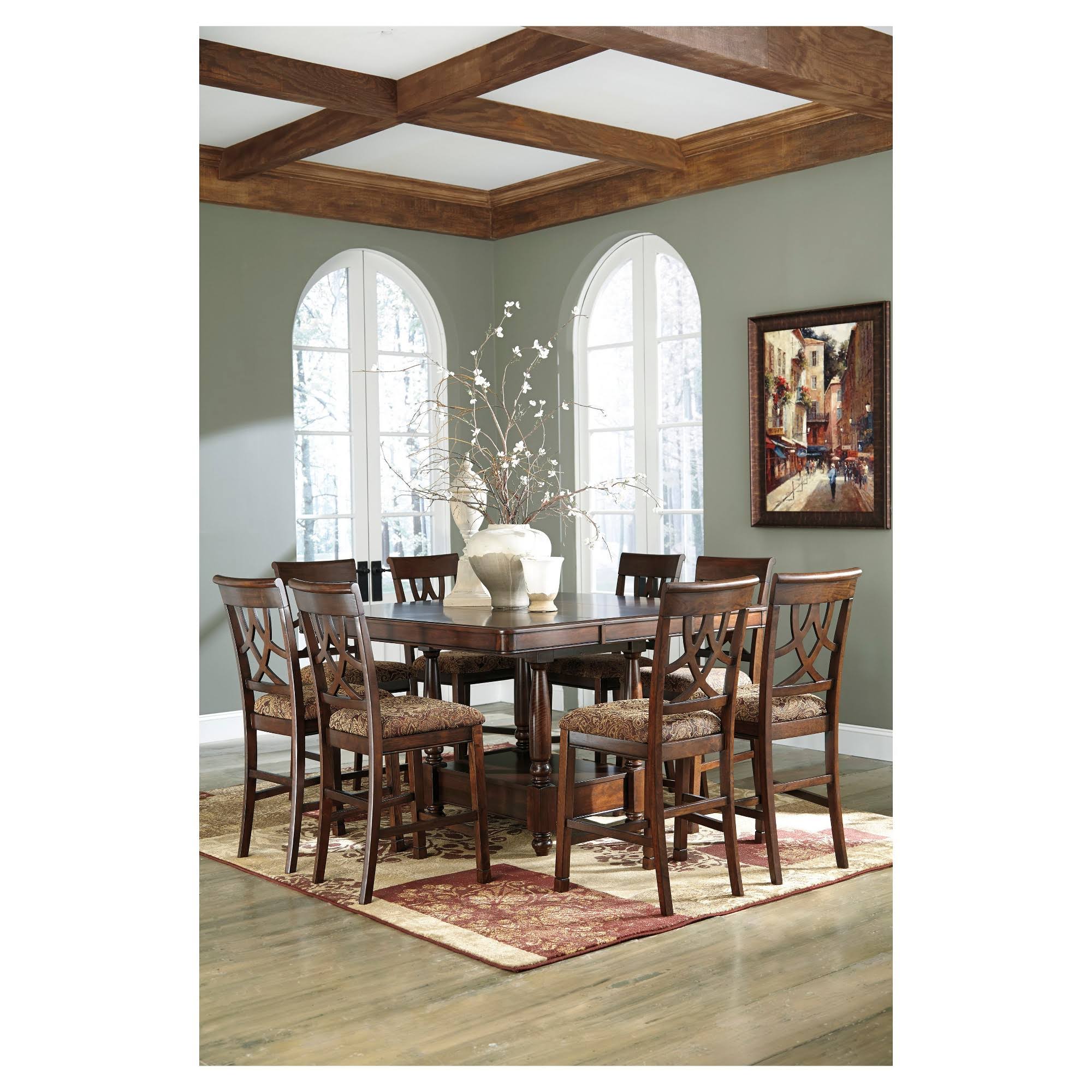 🔥Ashley Leahlyn Counter Height Dining Table dersya