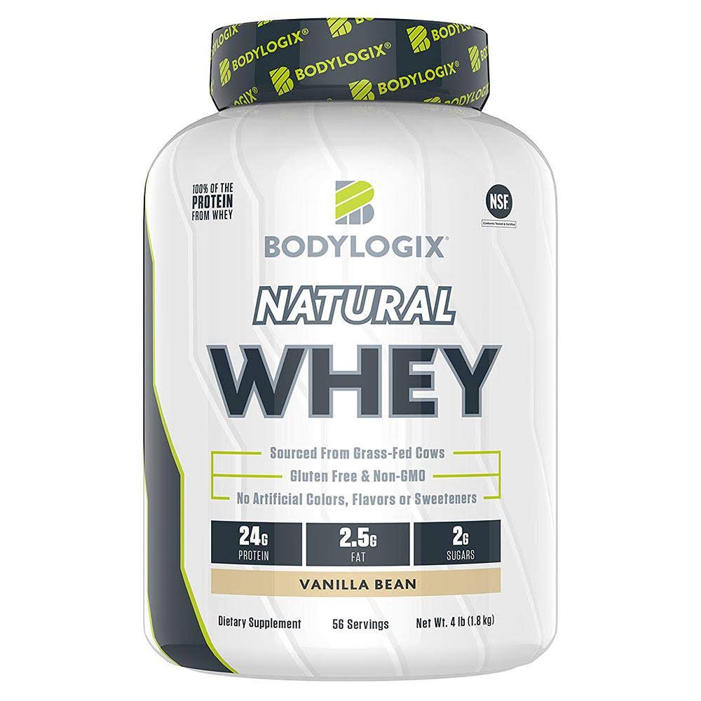 Bodylogix Natural Whey Protein Vanilla Bean Lbs Dersya