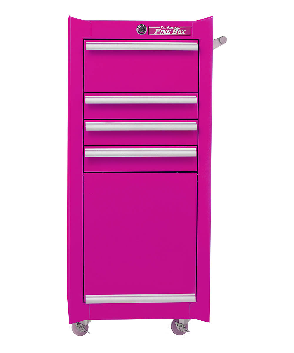🔥The Original Pink Box Tool Cart Pink PB1804R 4Drawer Tool Cart dersya