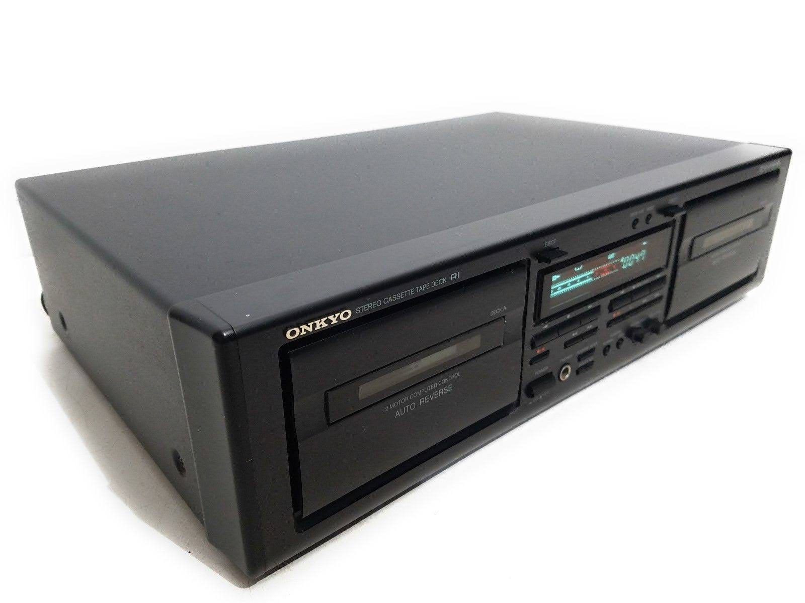 Onkyo TARW411 Dual Deck Cassette Player Recorder Integra Stereo Tape