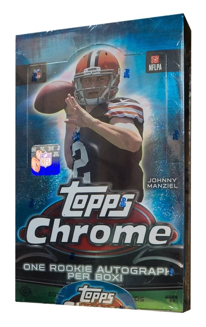 2014 Topps Chrome Football Hobby Box dersya