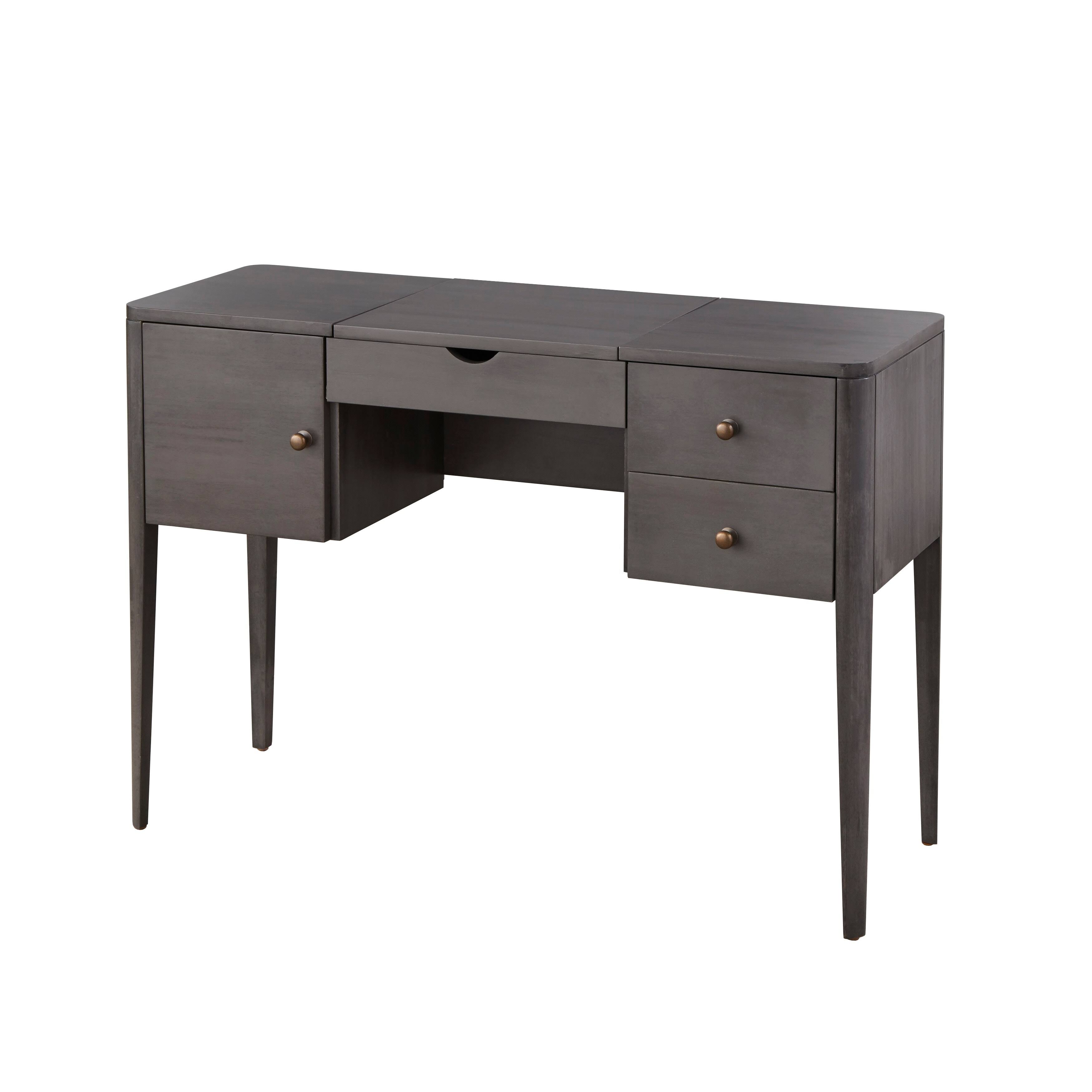 Lifestorey Parc Vanity Desk Gray Buylateral dersya