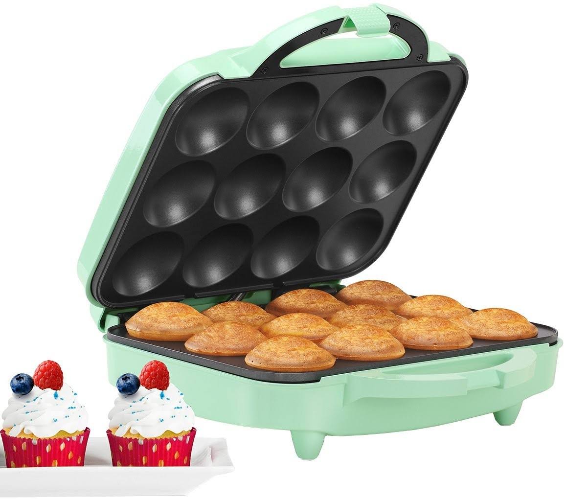 Holstein Housewares One Dozen Cupcake Maker Mint dersya