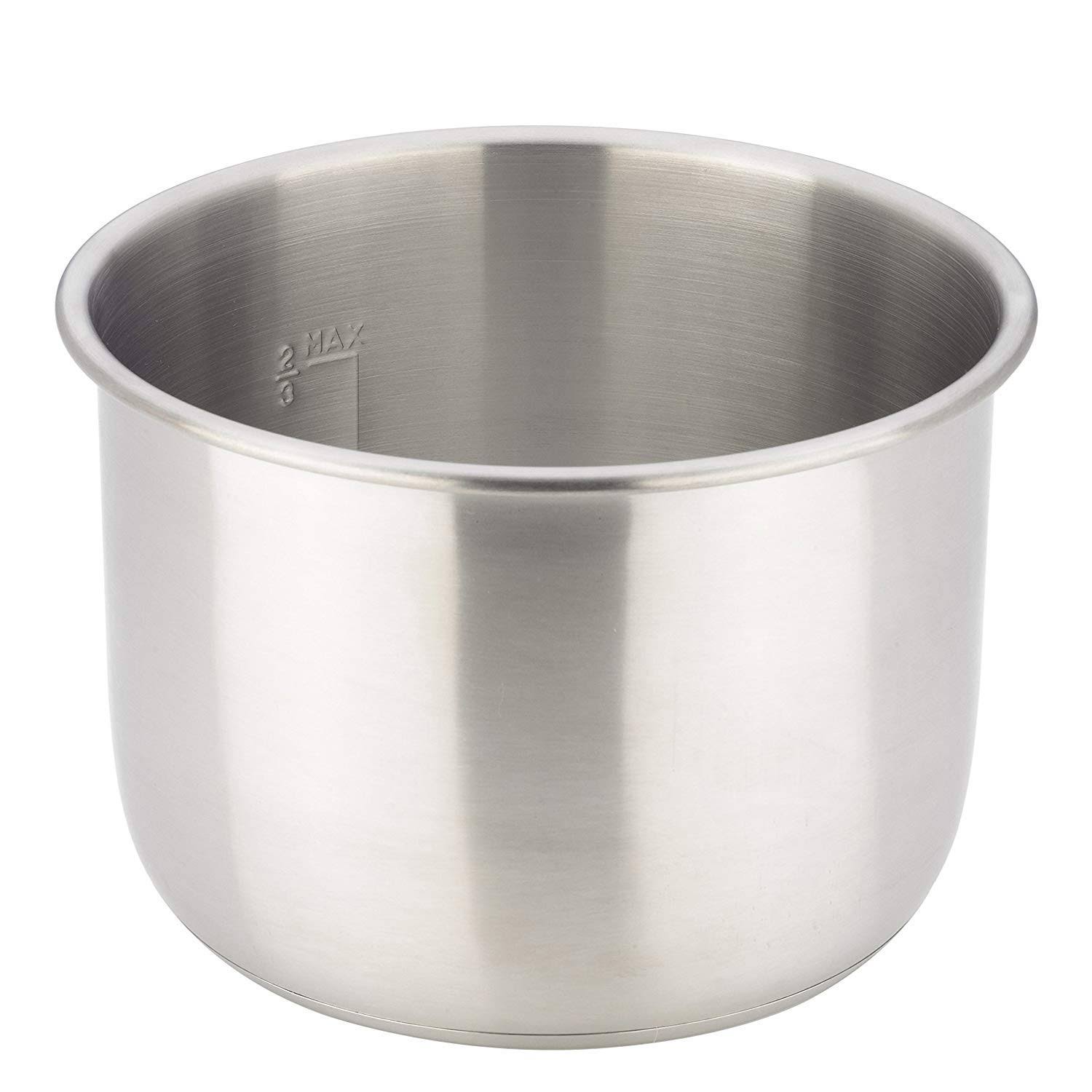 Original 8qt Power Cooker XL Replacement Inner Pot Stainless Steel