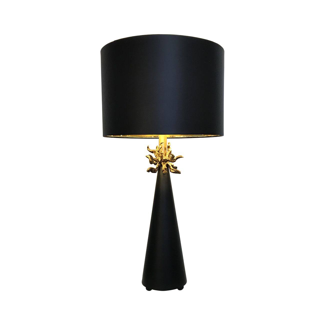 Neo Black and Gold Buffet Table Lamp by Lucas McKearn - euservizi