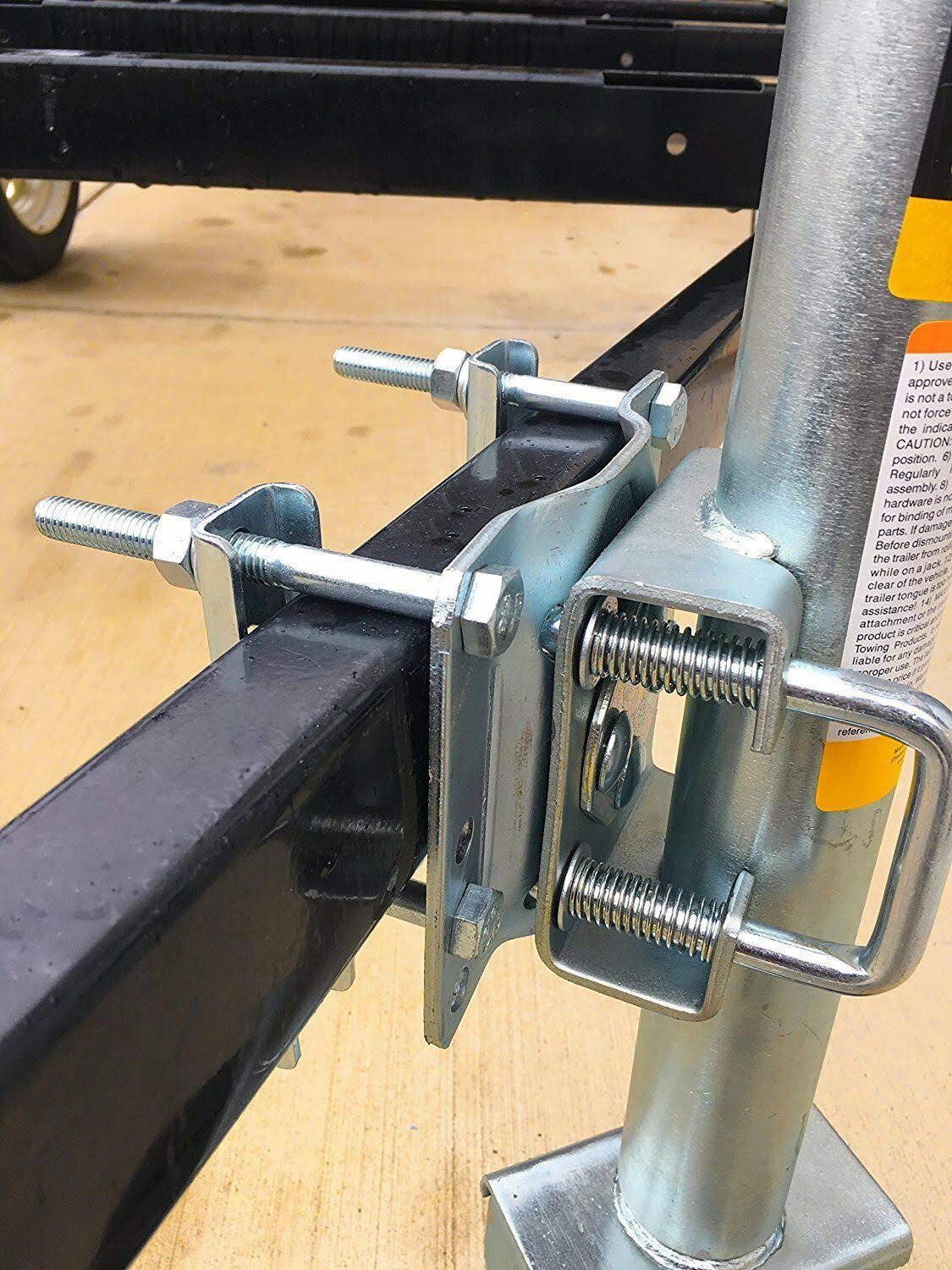 Maxxhaul 70149 111/2x22 Lift Swing Back Trailer Jack with Dual Wheels