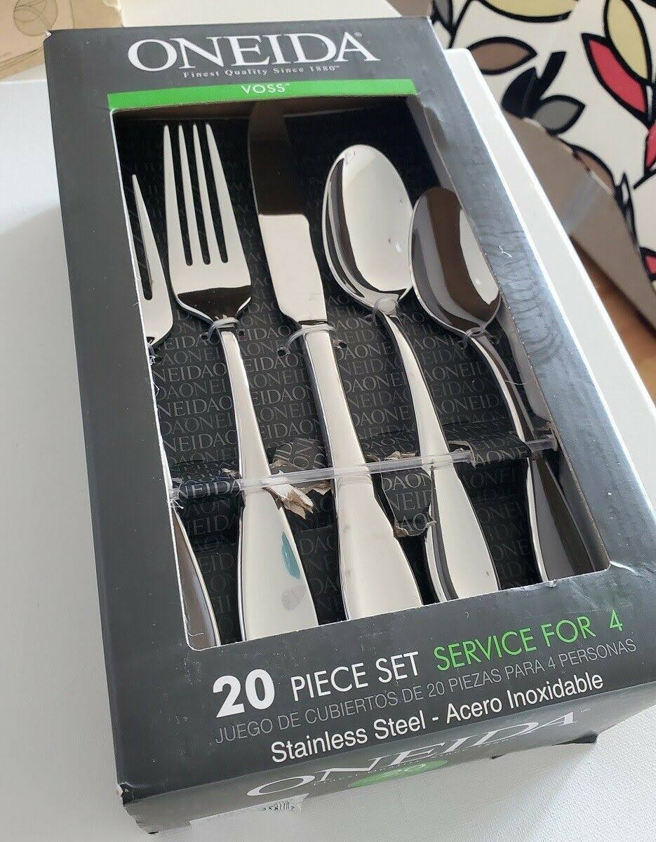 Oneida Voss 20Piece Flatware Set, Service for 4 dersya