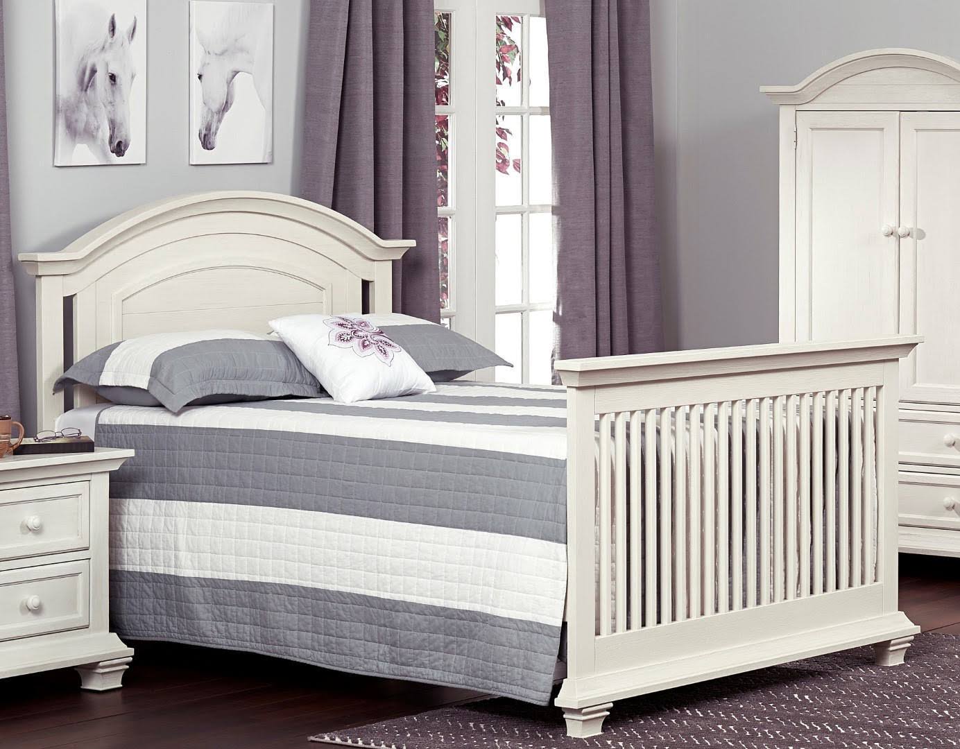 Oxford Baby Cottage Cove Full Bed Conversion Kit, Vintage White dersya