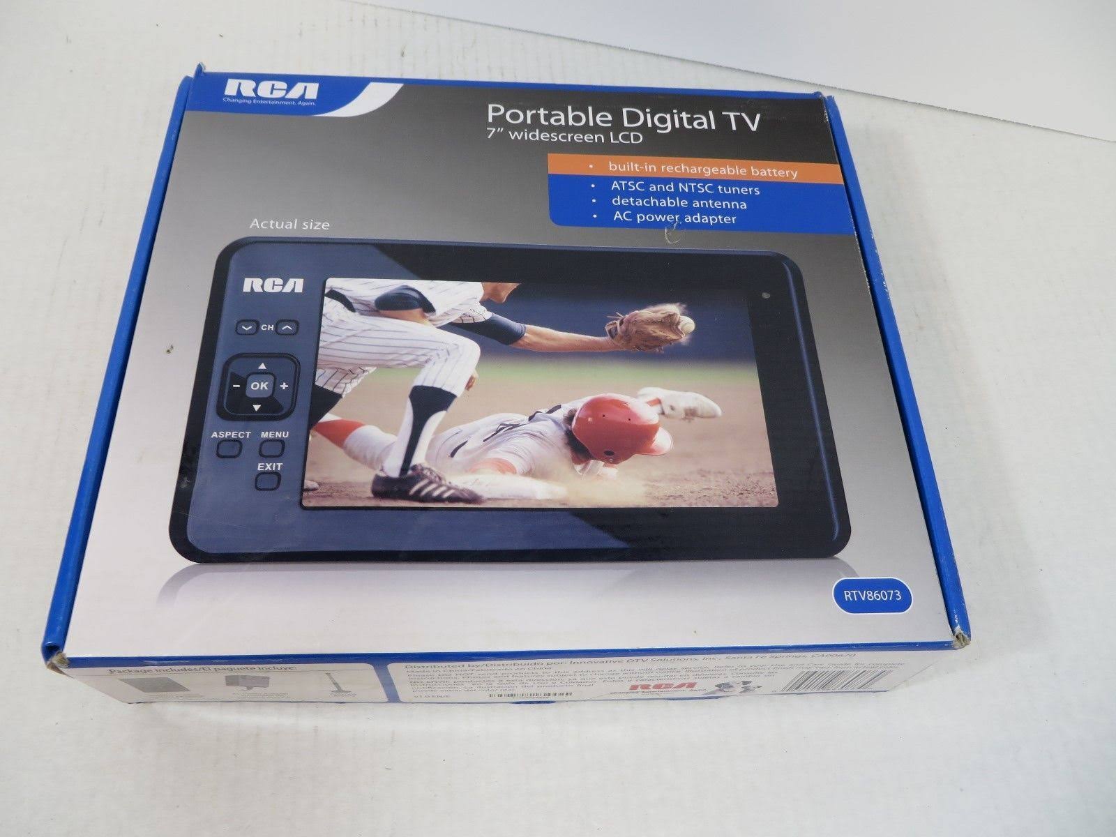 🔥RCA RTV86073 7x22 Widescreen Portable TV dersya