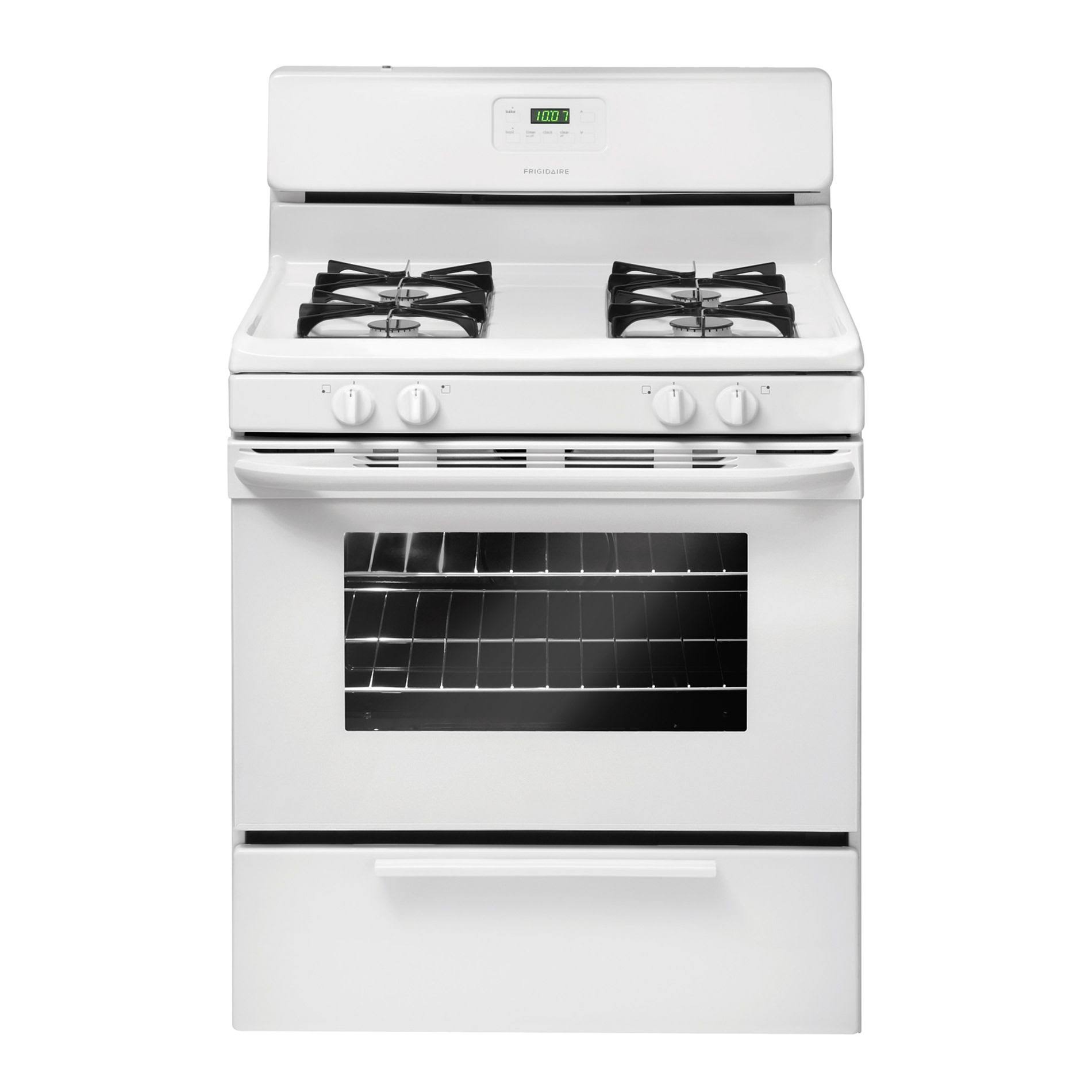 30 Inch Freestanding Gas Range In White