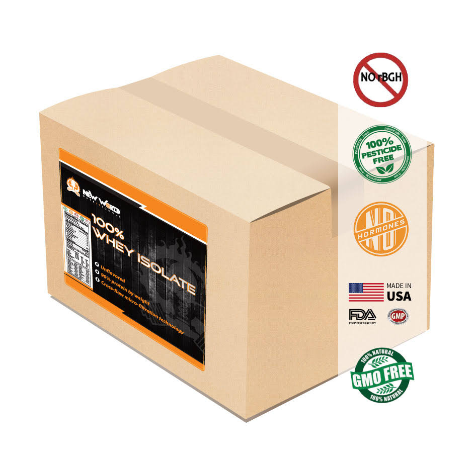 Bulk Whey Protein Isolate Direct from manufacturer, Unflavored, 15