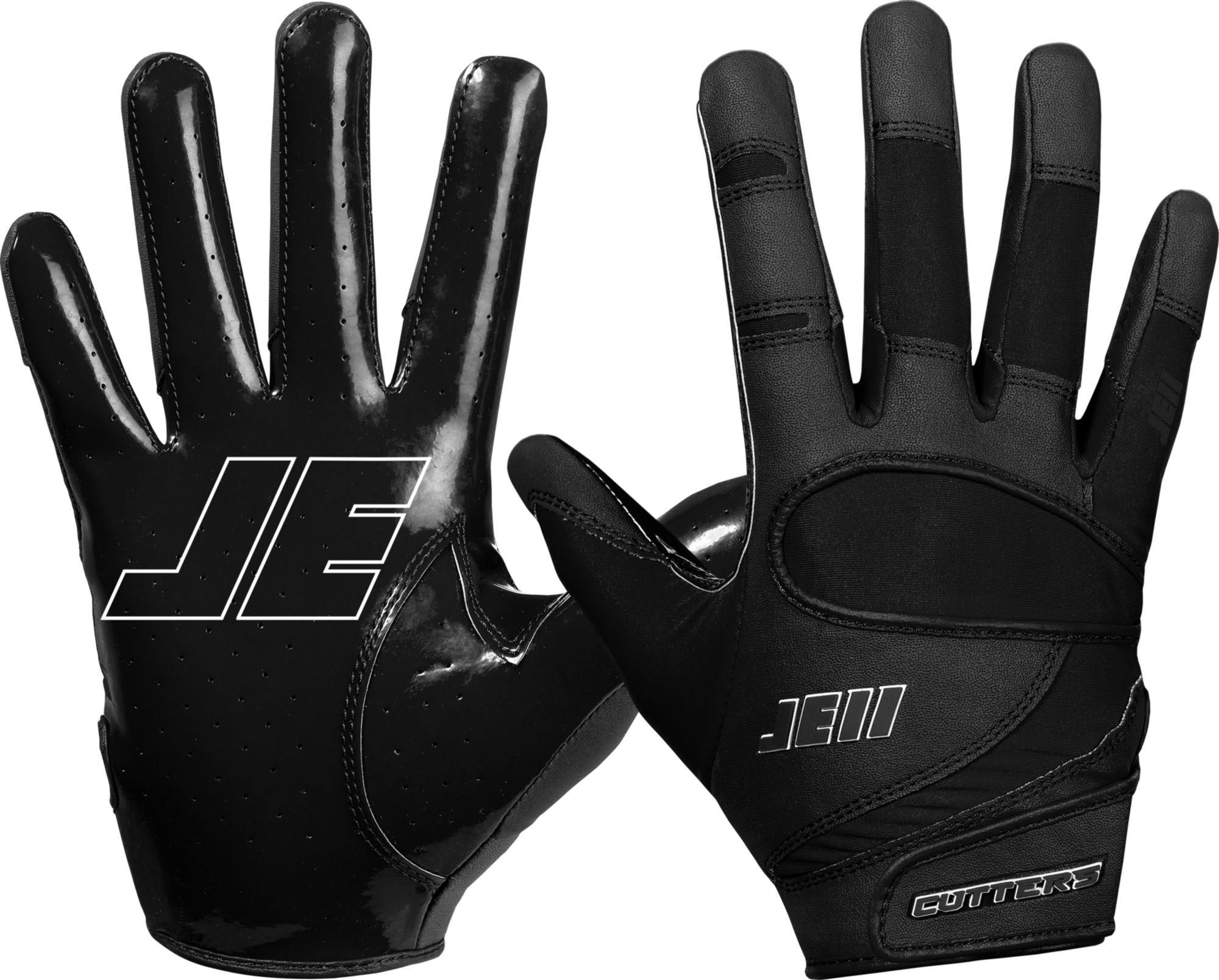Cutters JE11 Signature Series Adult Football Receiver Gloves XL