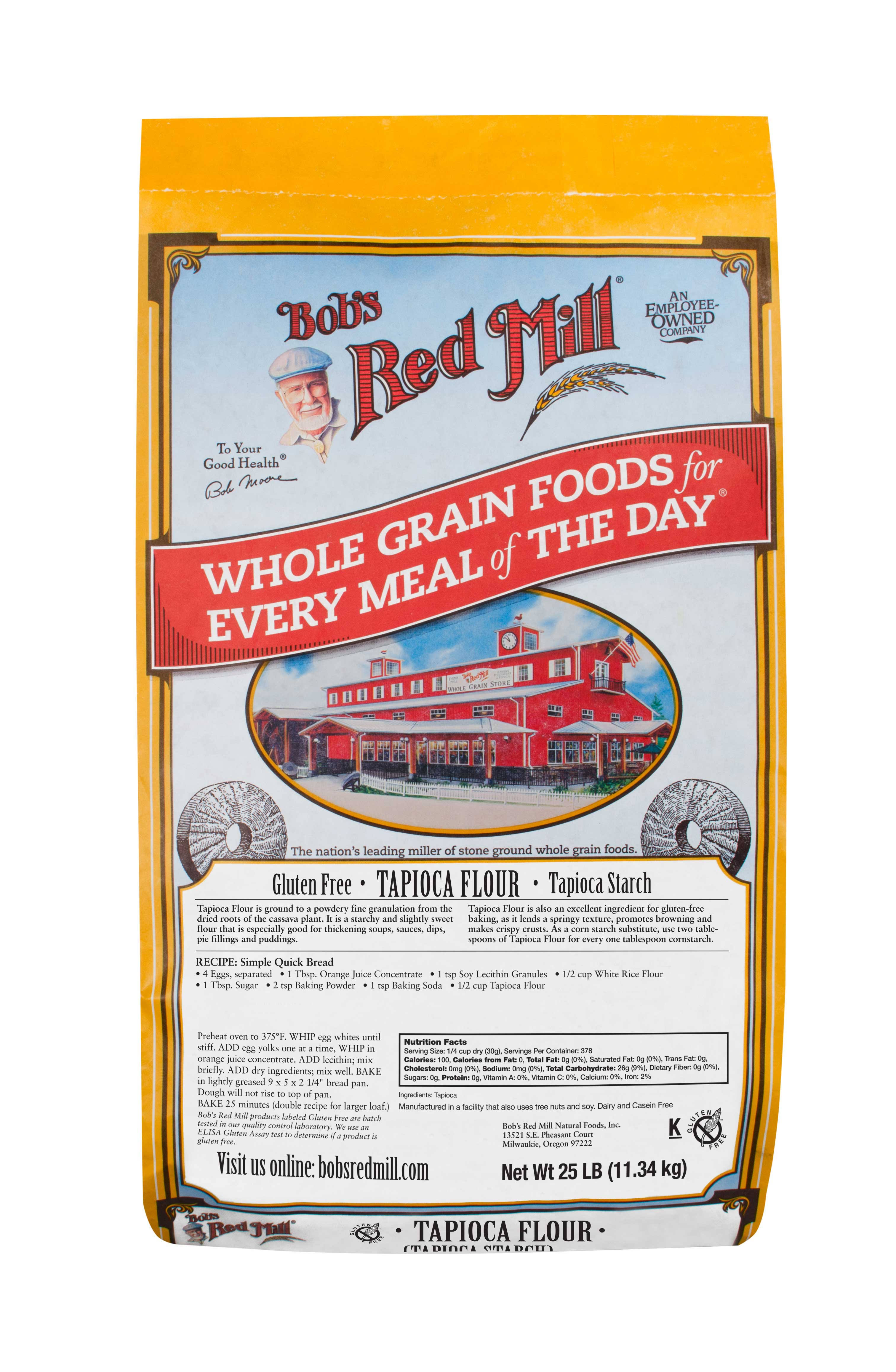 Bob's Red Mill - Flour - Tapioca - 25 lb. - dersya