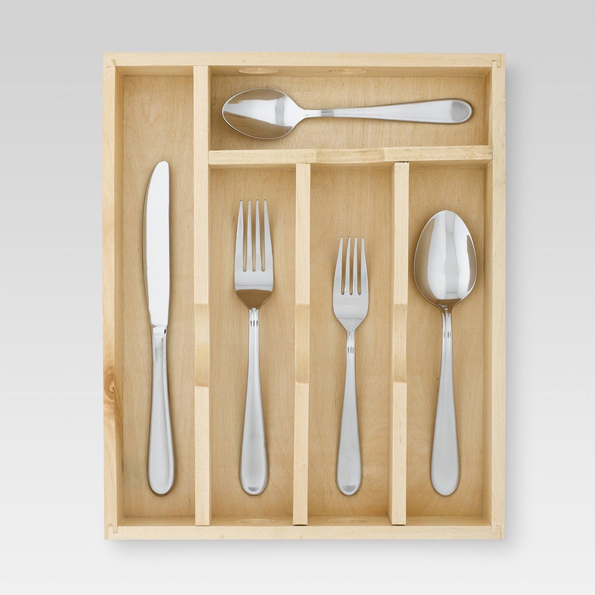 Threshold Almiqua 45Piece Flatware Set dersya