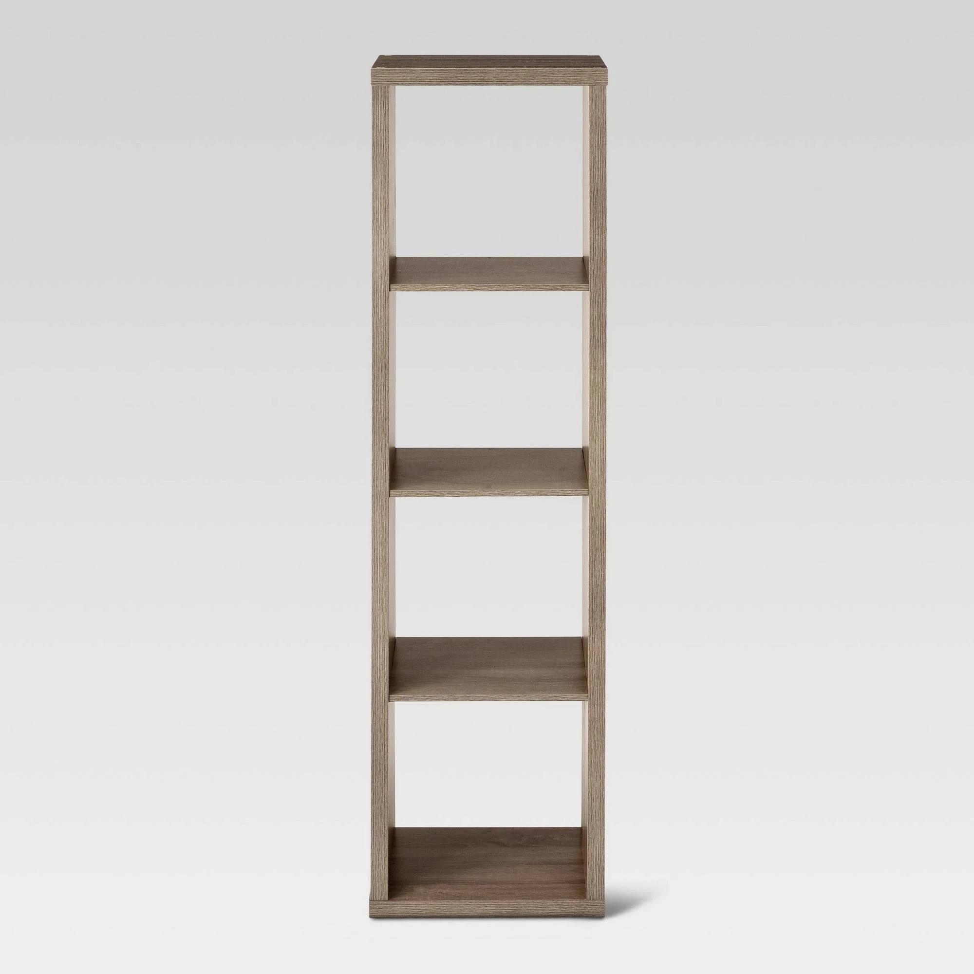 Threshold 4Cube Vertical Organizer Shelf Natural 13" dersya
