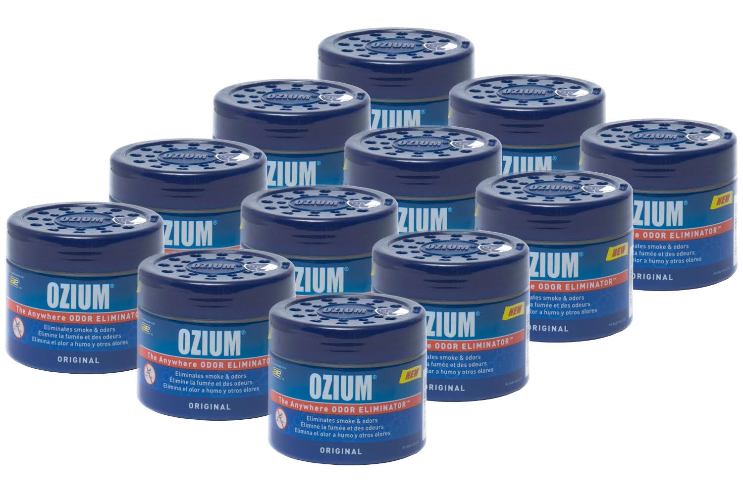 Ozium Smoke & Odors Eliminator Gel, Original PK12 dersya