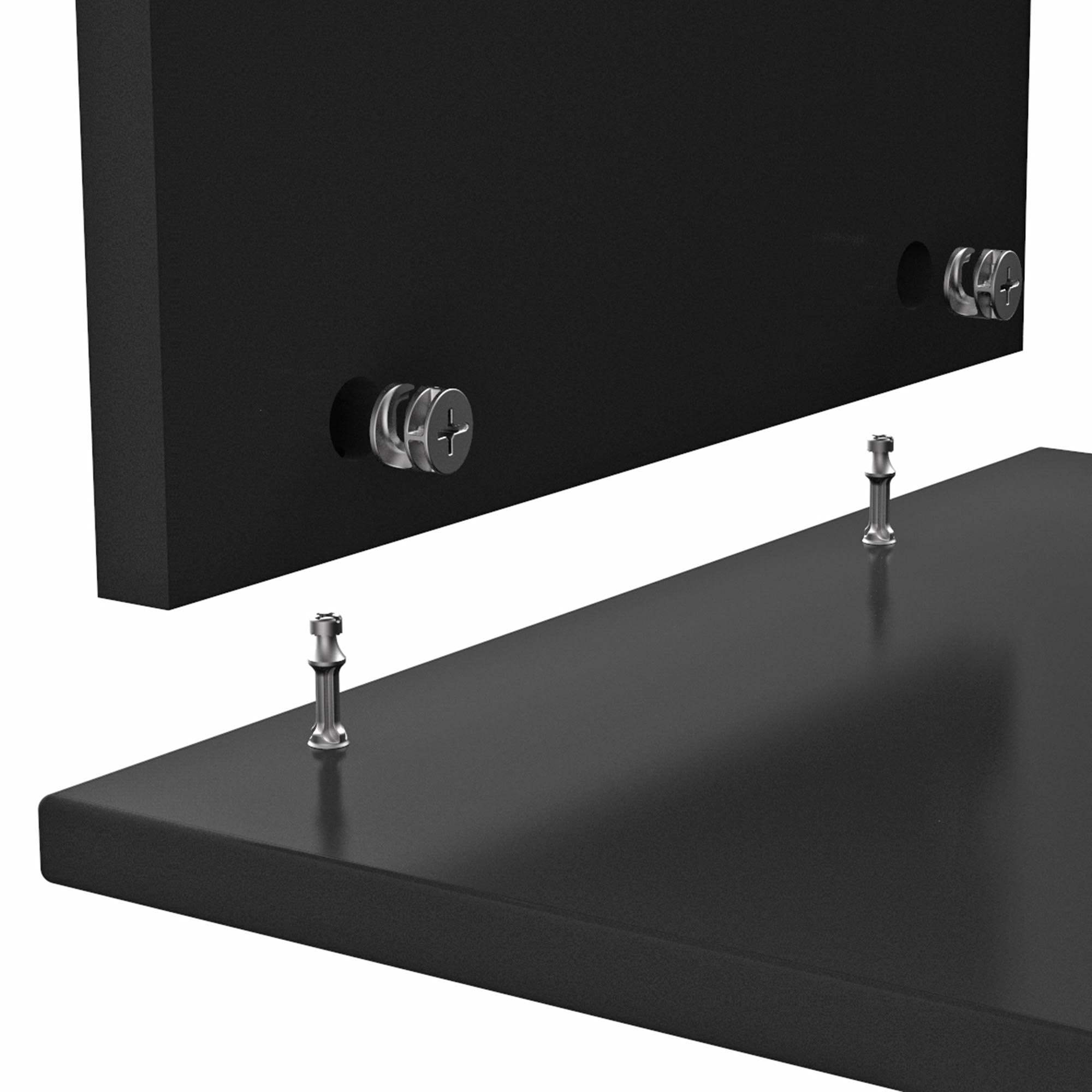 Aquatic Fundamentals 55 Gallon Black Upright Aquarium Stand dersya