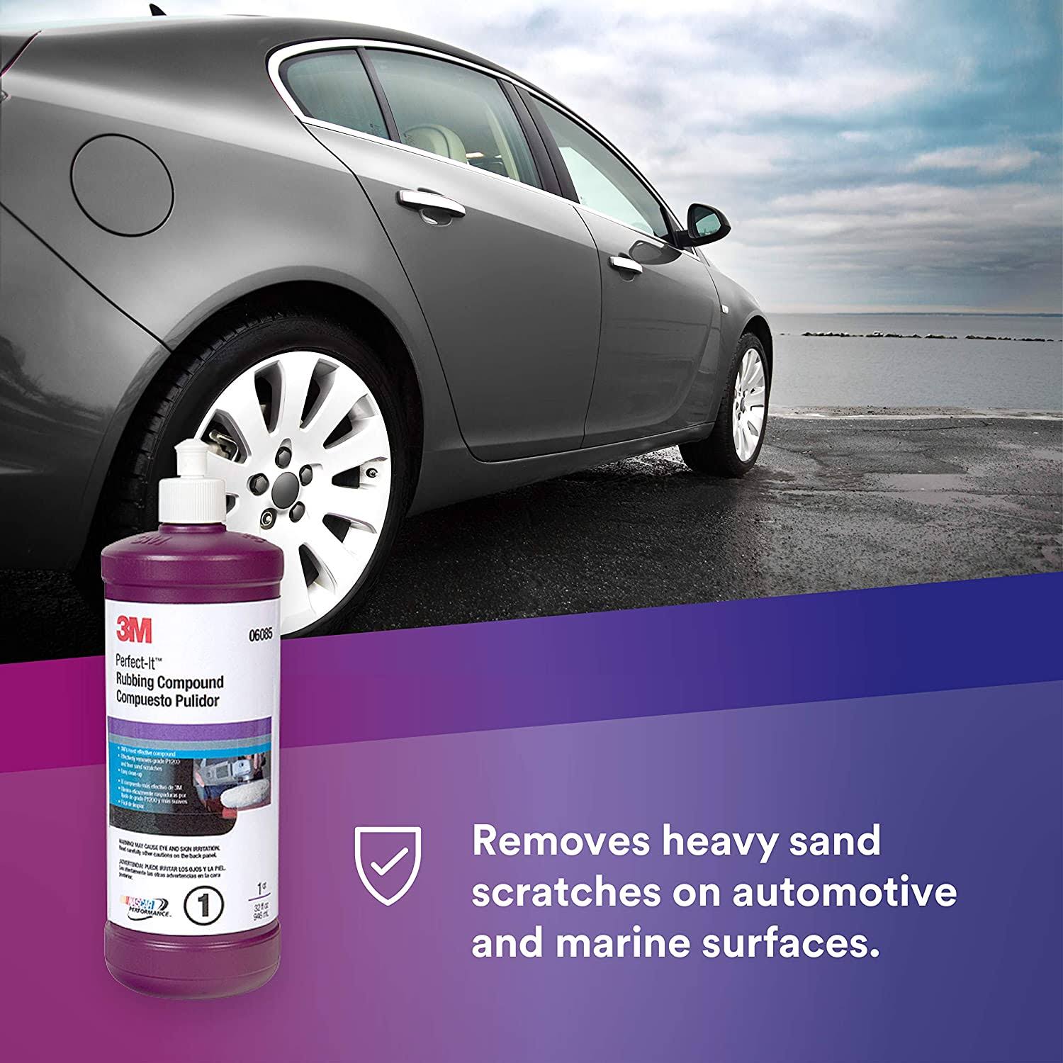 3M 06085 PerfectIt Rubbing Compound 1 Quart dersya