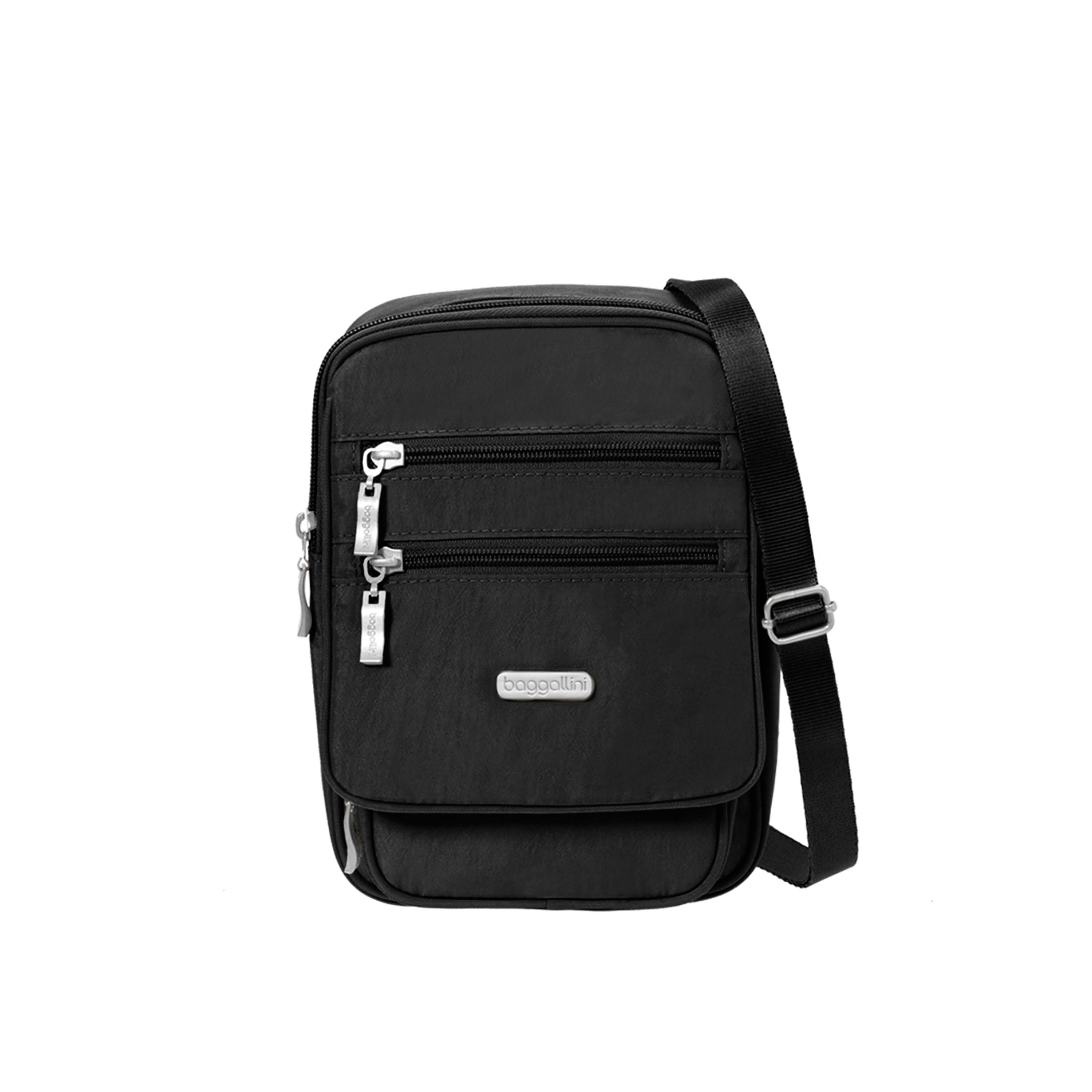 Baggallini Journey Crossbody (Black) dersya